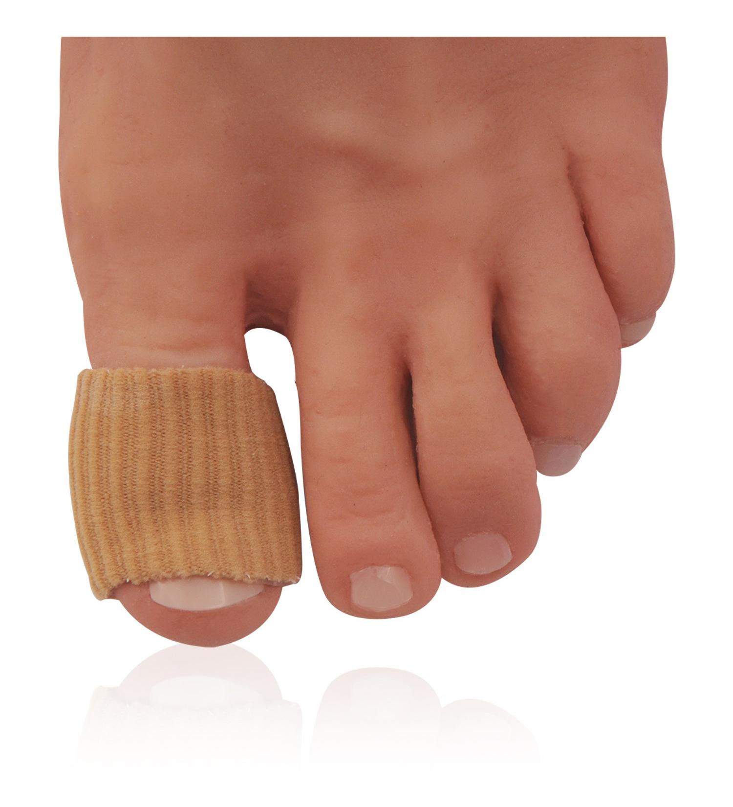 Dr. Frederick's Original Fabrigrip Toe Protectors - Large Size - Prevent Blisters and Cushion Bunions - 2-Pack - Buy Online on GoSupps.com