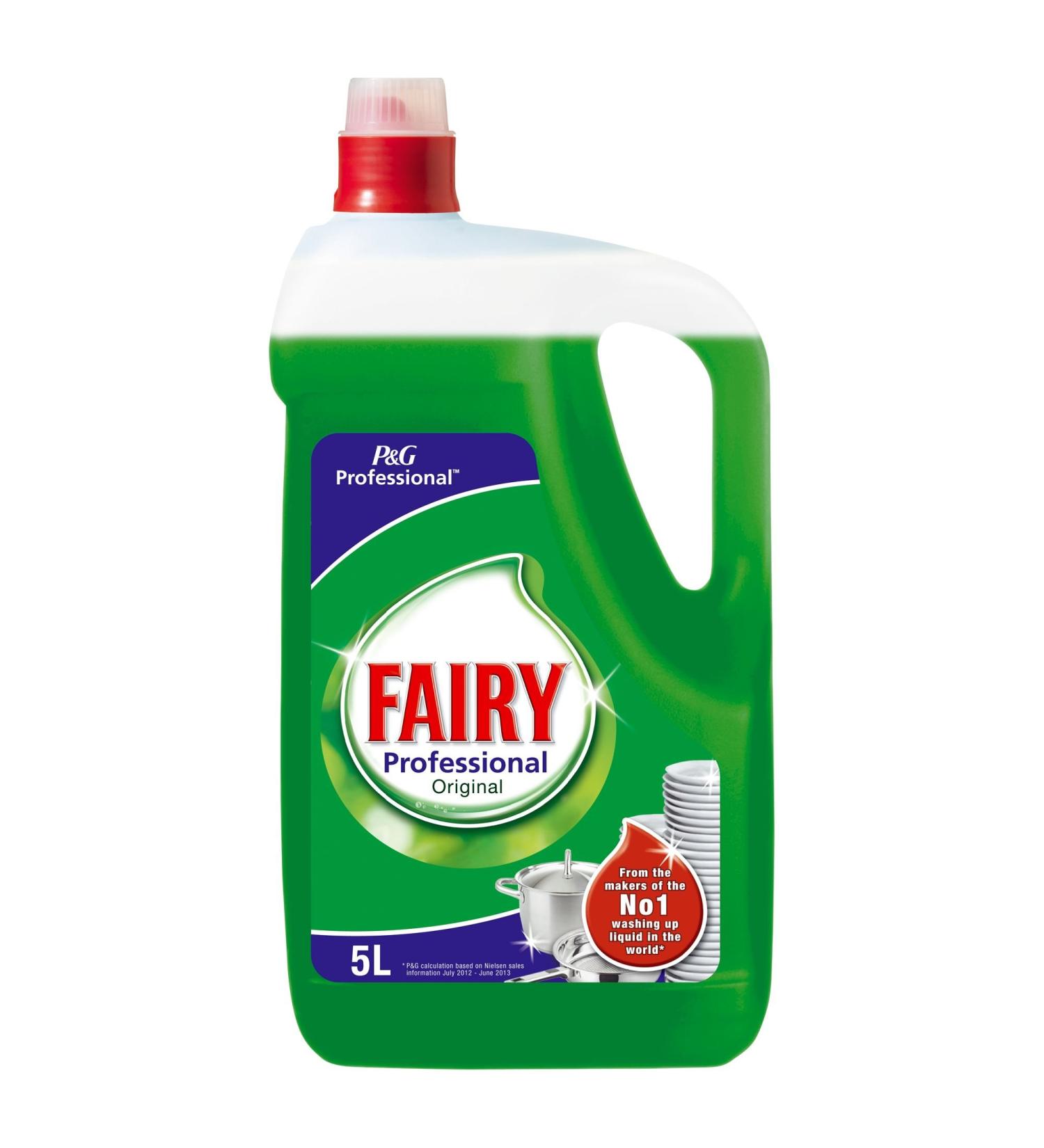 Fairy Professional Original Hand Washing Liquid 5 l pack of 2 (10 l total)