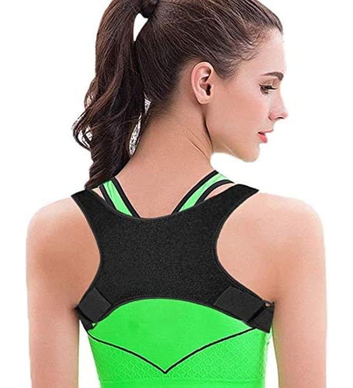 Posture Corrector Adjustable Children/Men/women Back Posture Corrector Clavicle Spine Back Shoulder Lumbar Brace Support Belt Posture Correction Back Brace Black S for Children Black S for Children - Buy Online on GoSupps.com