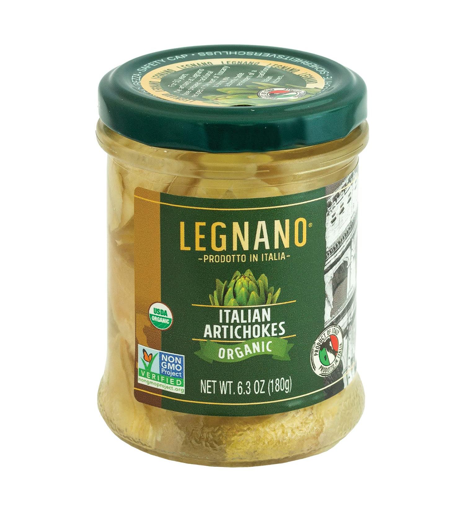 Organic Artichokes by Legnano | Quartered Artichoke Hearts in Oil | Non GMO  Product of Italy | 6.5 oz Jar Single - Buy Online on GoSupps.com