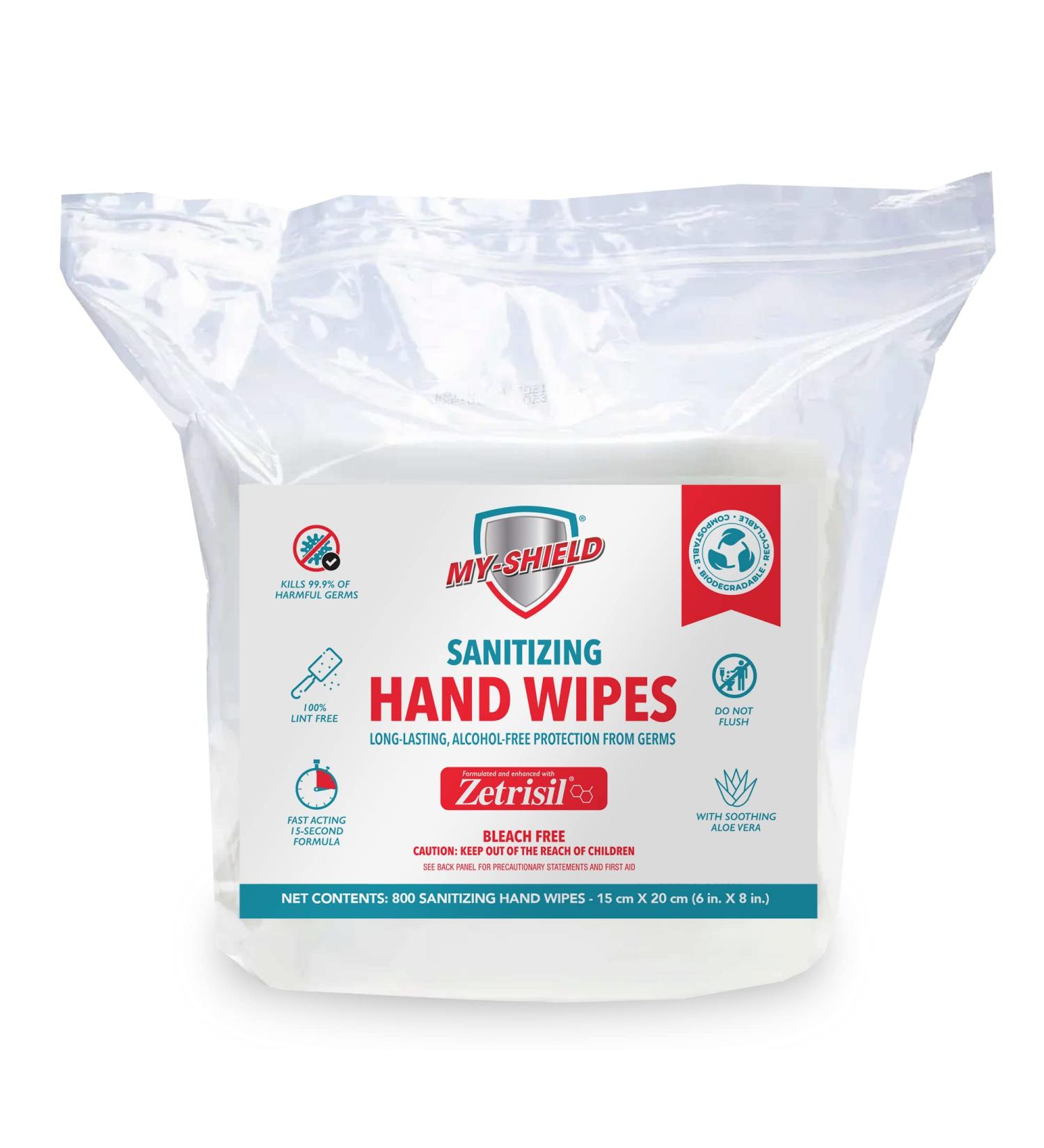 800 ct FDA Registered Sanitizing Wipes - Bulk Roll for International Shipping - Buy Online on GoSupps.com