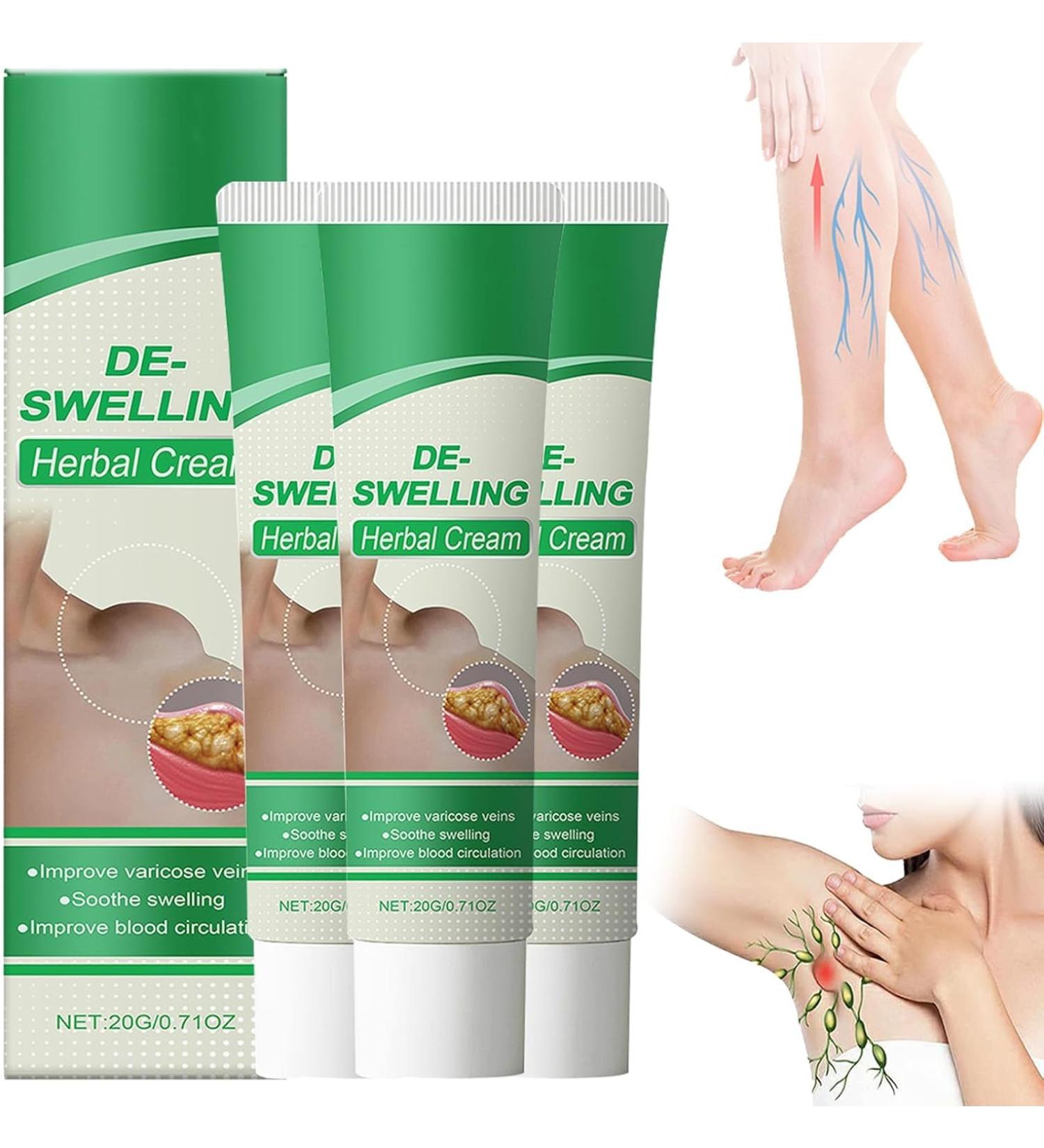 Cr me D tox Lymphatique Her-Bal Baume Naturel Hydratant Doux Cr me Anti-Gonflement Naturelle pour les Jambes Lotion Apaisante Anti-Cellulite Soulage les Poches - Buy Online on GoSupps.com