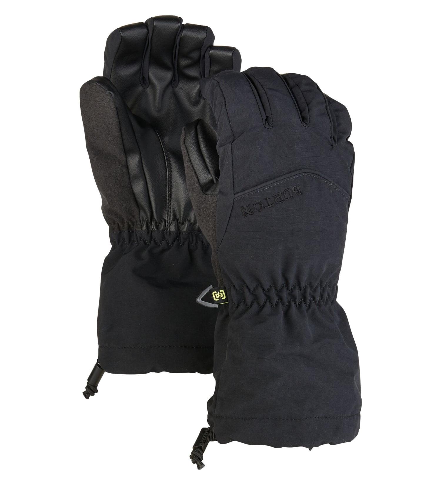 Burton Youth Profile Gloves Kids Sz M True Black
