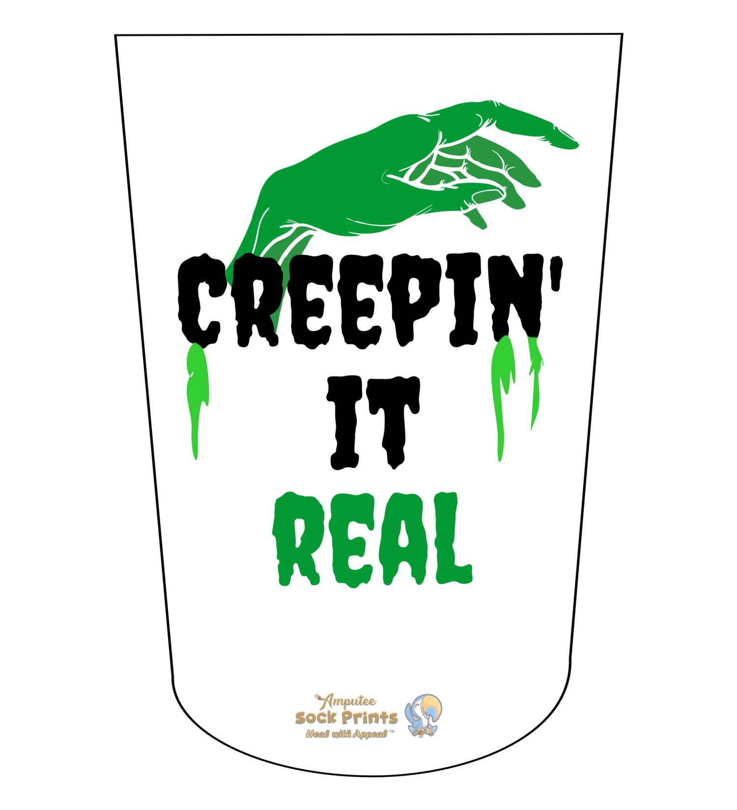 Creepin it Real V1 BTKA Large 3ply Stump Sock - Multi Color, Small-Large - Buy Online on GoSupps.com