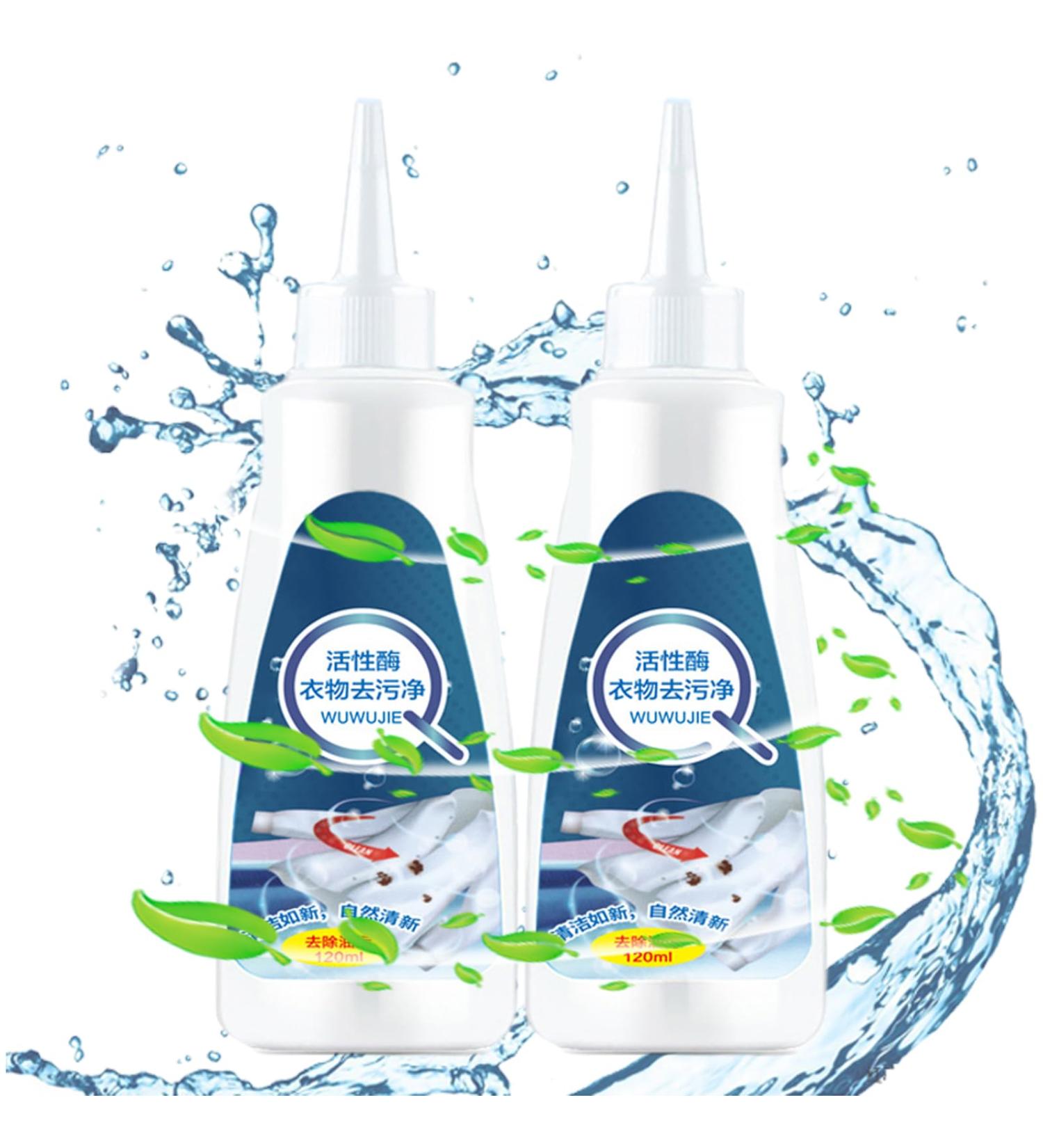 Donubiiu Affectionate Stain Remover Affectionate Active Enzyme Laundry Stain Remover- white shirt guardian colour run remover for clothes Affectiont Stain Remover (White 2 Pcs) White 2 Pcs - Buy Online on GoSupps.com