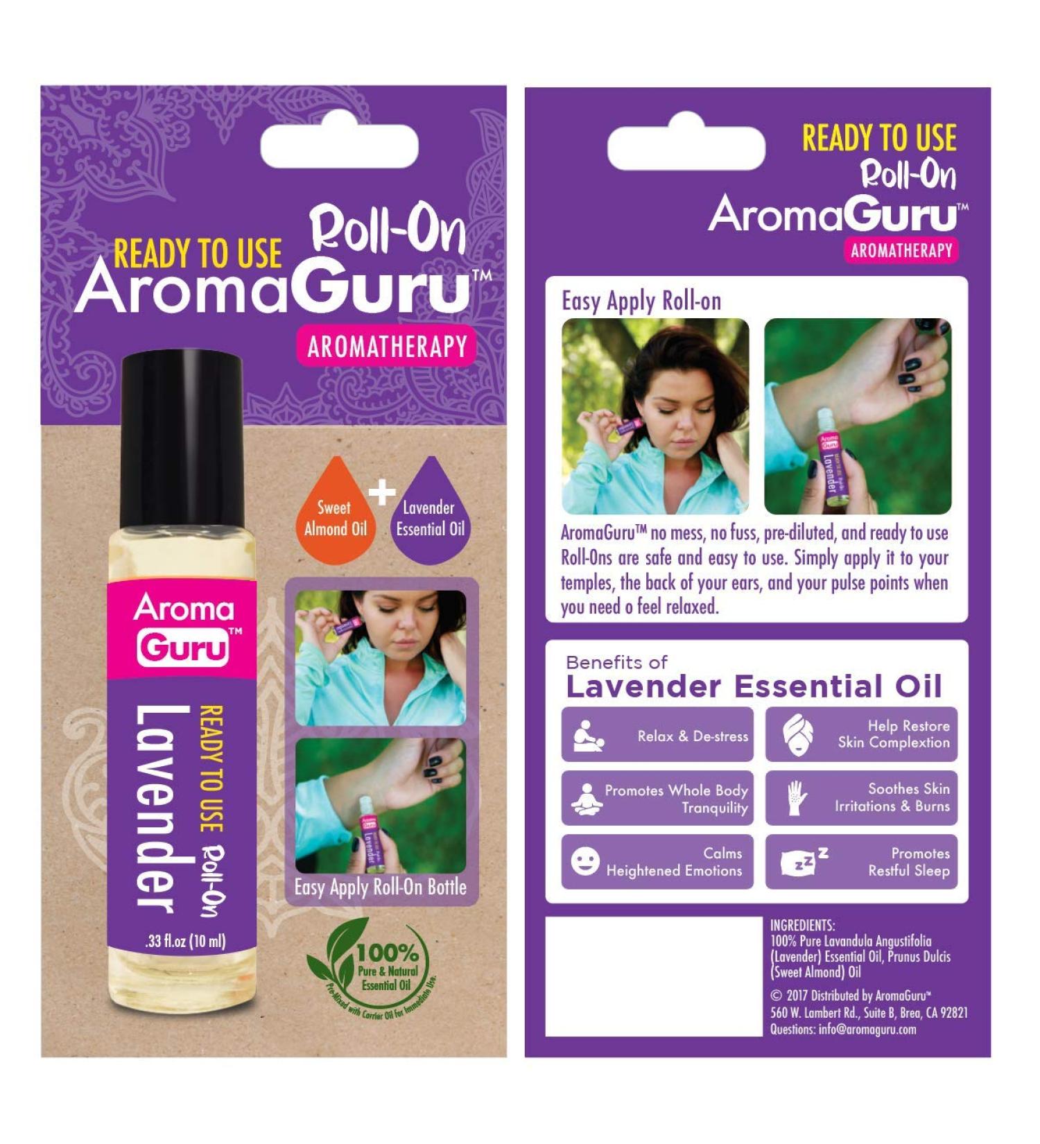 Roll-On Lavender Essential Oil