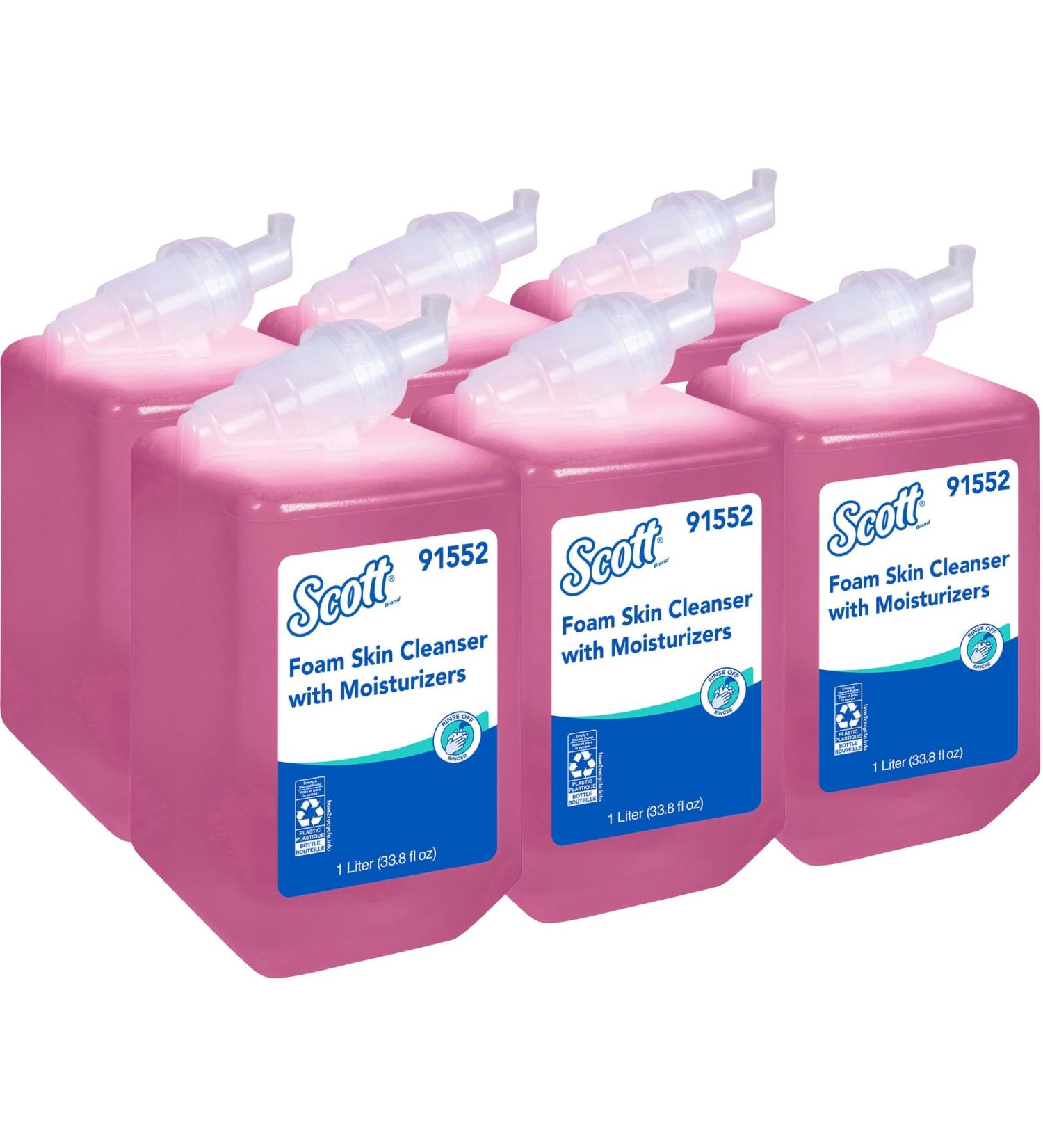 Kleenex(R) Foam Skin Cleanser 33.8 oz Pink Case of 6 - Buy Online on GoSupps.com