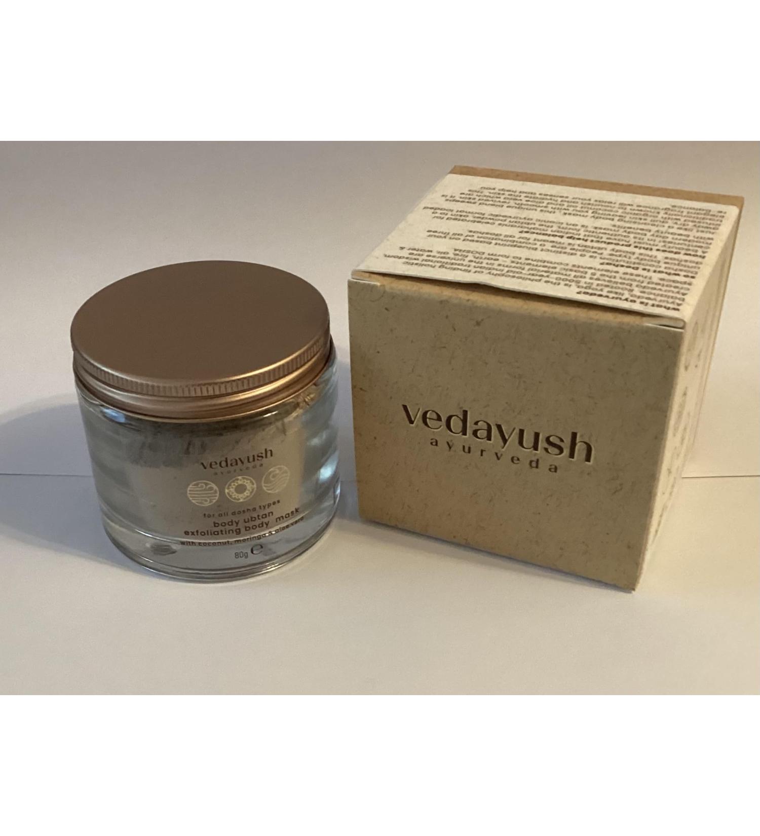vedayush ayurveda body utan exfoliating body mask