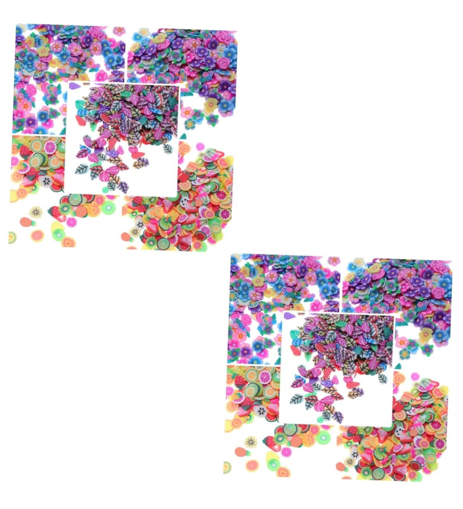 DOITOOL 6 Packs Fruit Slices for Nail Art Nail Art Decoration Clay Slices Nail Art Slices Crystal Mud - Buy Online on GoSupps.com