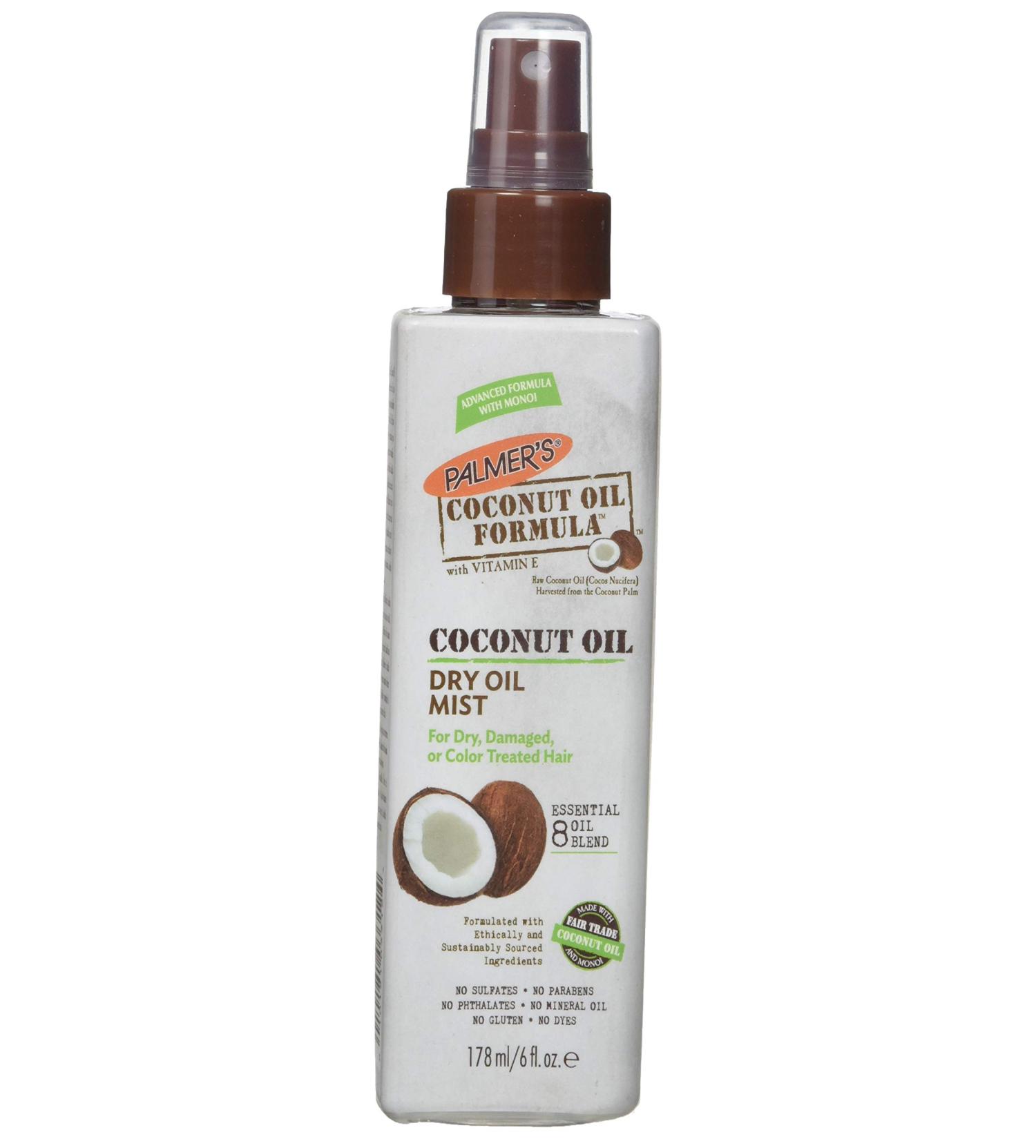 Buy Palmer's Coconut Oil Dry Oil Mist 6oz | Nourishing Moisture for Skin & Hair | International Shipping Available - Buy Online on GoSupps.com