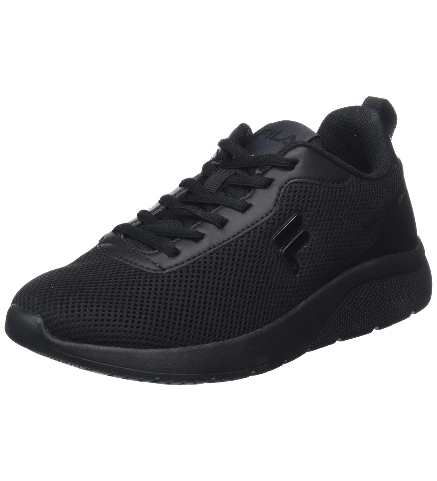 FILA Women's Spitfire Running Shoe 40 EU - Black Phantom | Shop Internationally for Stylish & Comfortable Footwear - Buy Online on GoSupps.com