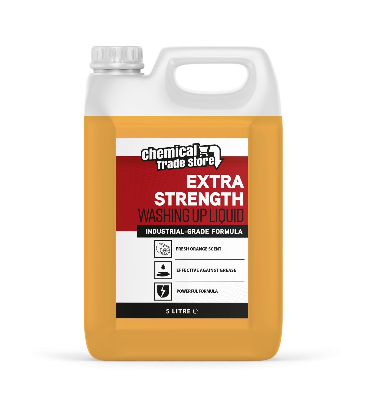 Chemical Trade Store - Concentrated Washing Up Liquid - Orange - 5 Litre - Buy Online on GoSupps.com