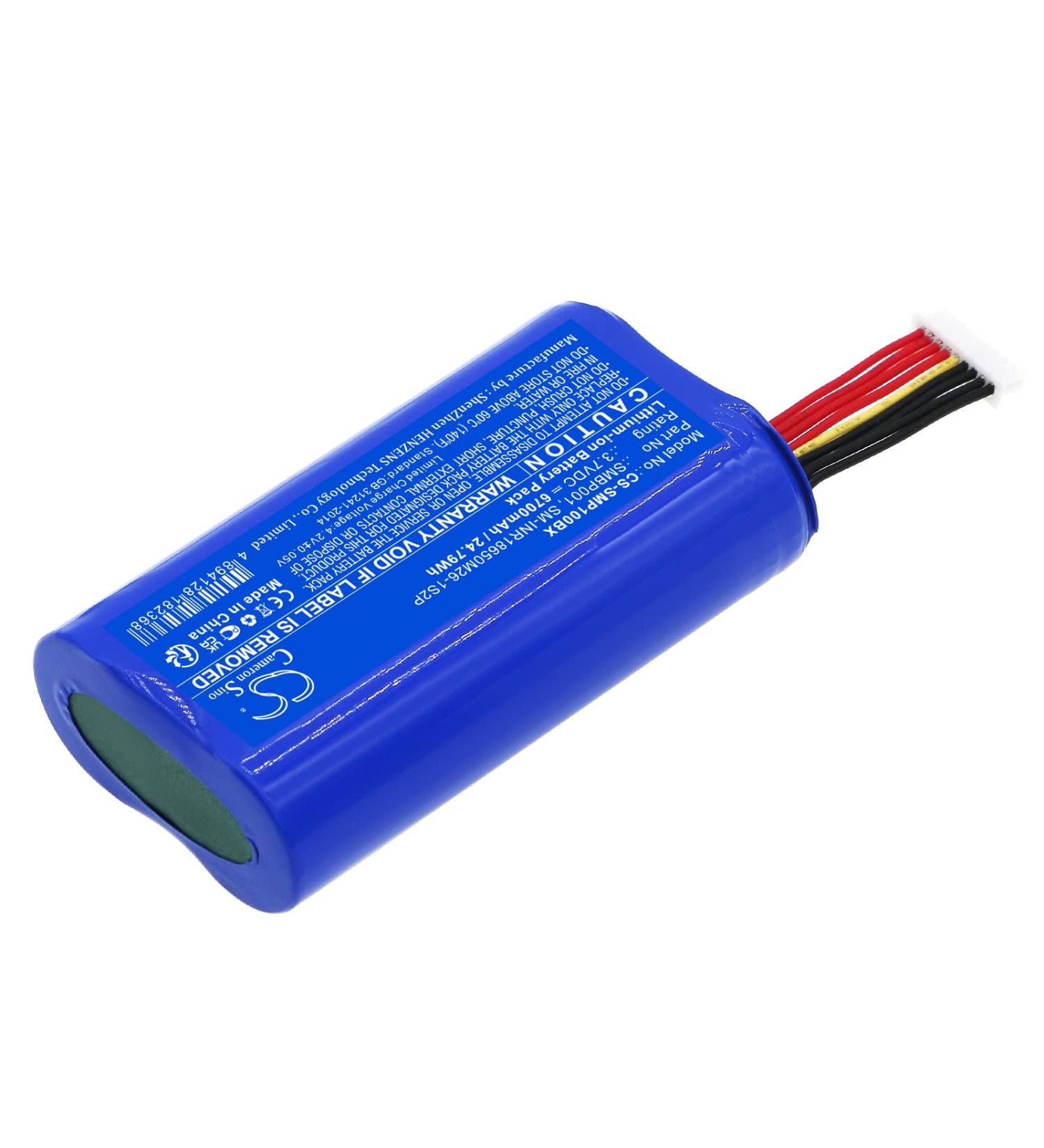 Replacement Battery for Sunmi P1 V1S V2 | 6700mAh 3.7V | SMBP001 SM-INR18650M26-1S2P - International Shipping Available - Buy Online on GoSupps.com