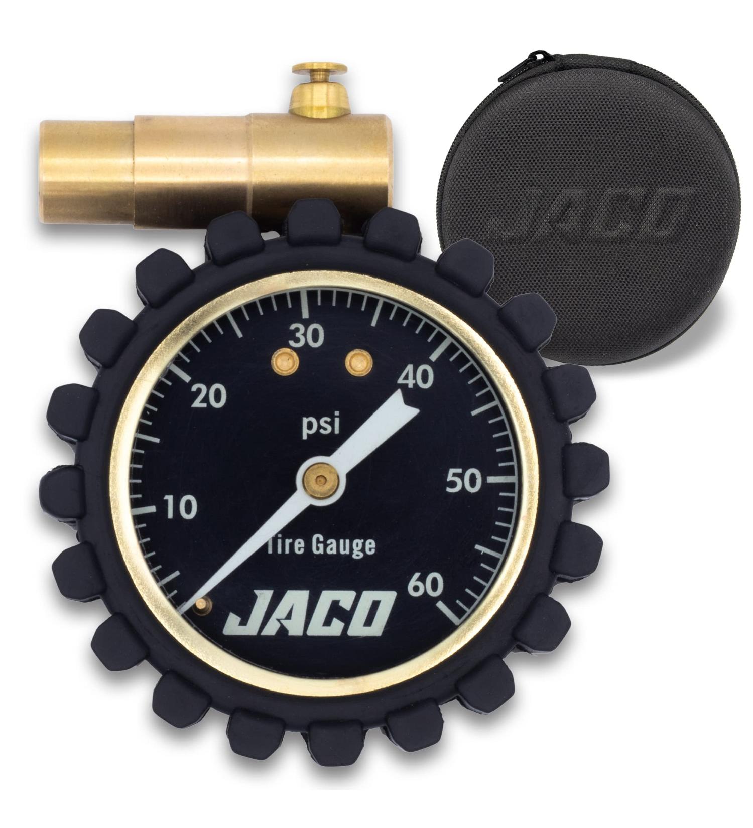 JACO MBX-60 Presta Tire Pressure Gauge for Bikes | Max 60 PSI | MTB & XC Series - Buy Online on GoSupps.com