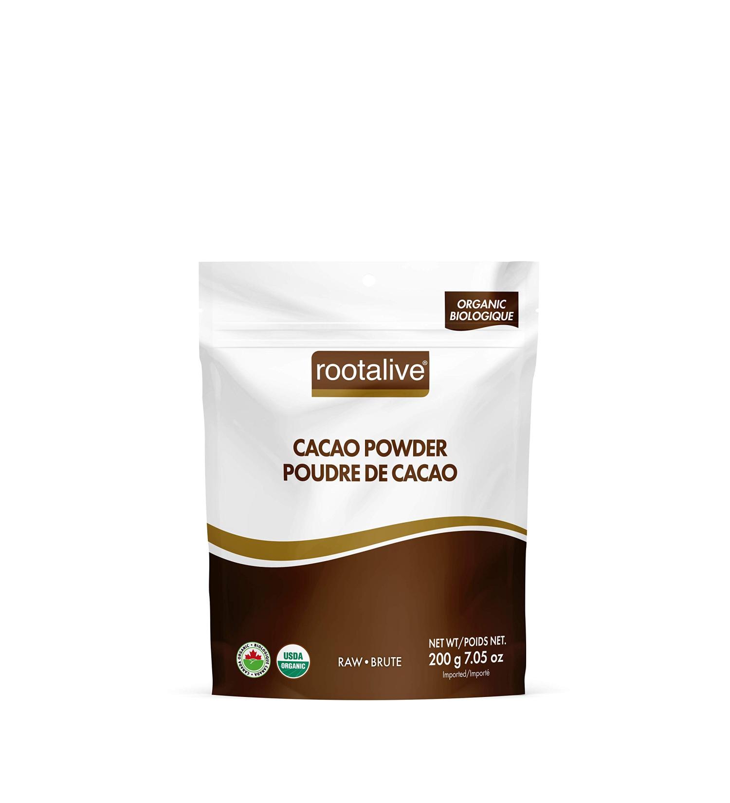 Rootalive Organic Raw Cacao Powder 200g - Buy Online on GoSupps.com