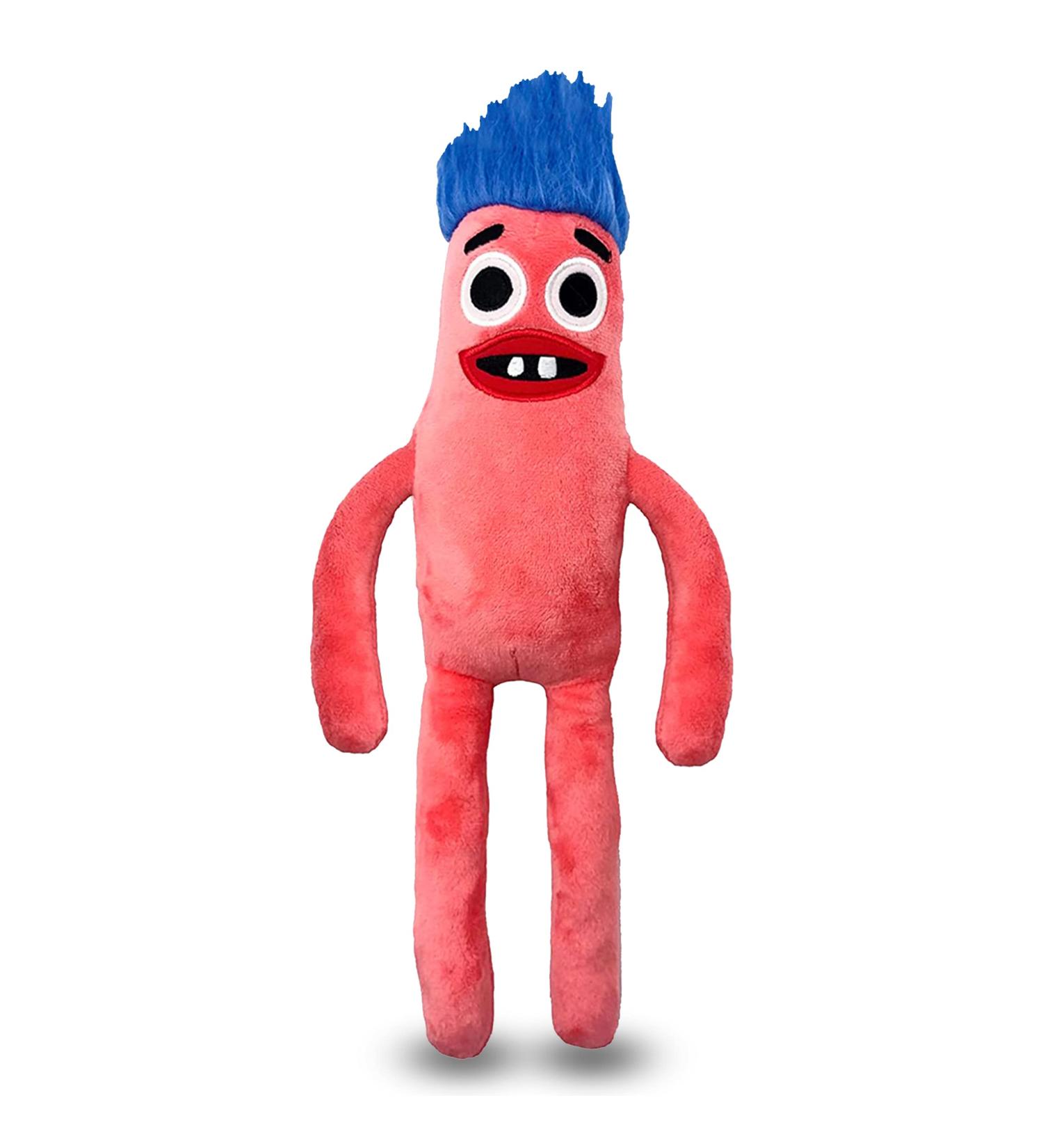 Kids Toy: Sausage Plushie Rainbow Friends Soft Toy - Squishmallow Teddy Pillow Figure (Pink) - Buy Online on GoSupps.com
