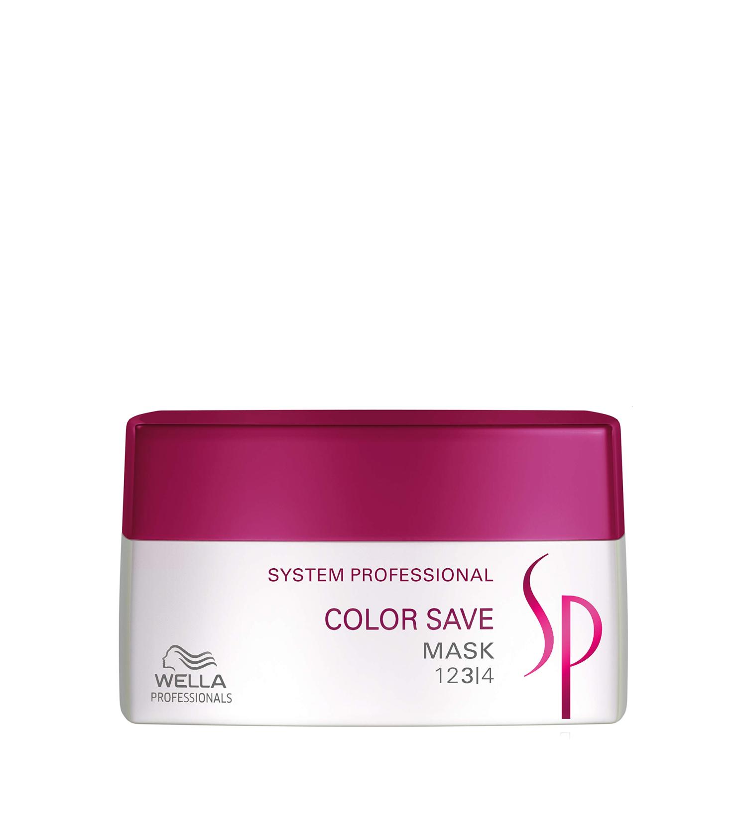 Wella Professionals - Colored Hair Mask - Preserves Color - SP by Wella Color Save Mask - 200ml - Buy Online on GoSupps.com