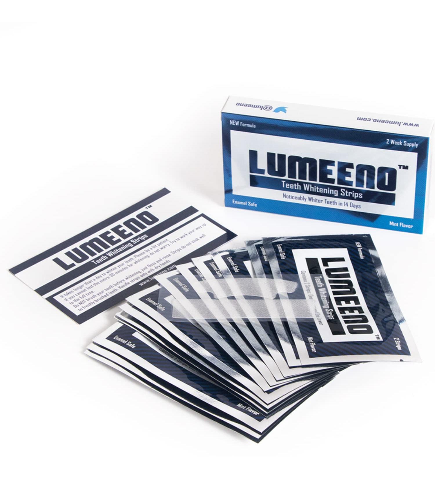 Teeth Whitening Strips - Fast Results & Enamel Safe - 14 Day Set (28 Count) - Effective Stain Removal for At-Home or On-The-Go Use - Buy Online on GoSupps.com