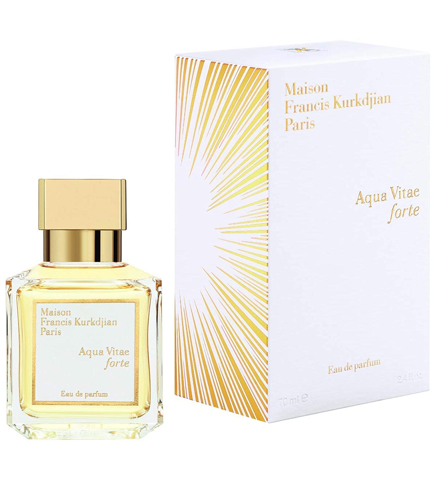 Maison Francis Kurkdjian Aqua Vitae Forte Edp Spray 2.4 Ounce Bergamot and Lemon from Calabria 2.4 Ounce (Pack of 1) - Buy Online on GoSupps.com