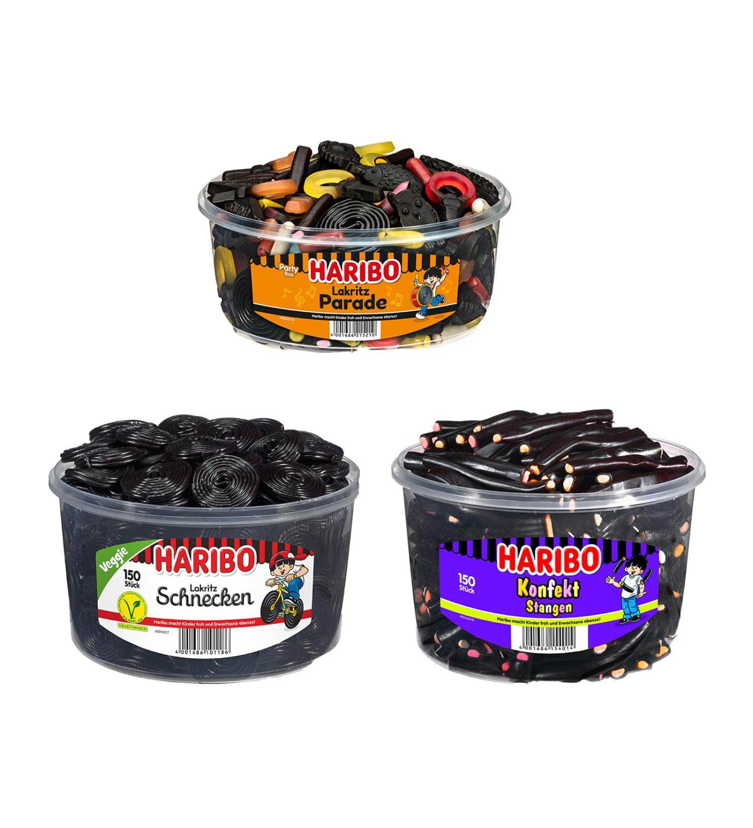 Various selection of sweets + 1 HL purchase notepad free (licorice snails parade confectionery + 1 HLkaufblock) Lakritz sticks parade confectionery + 1 hl purchase block