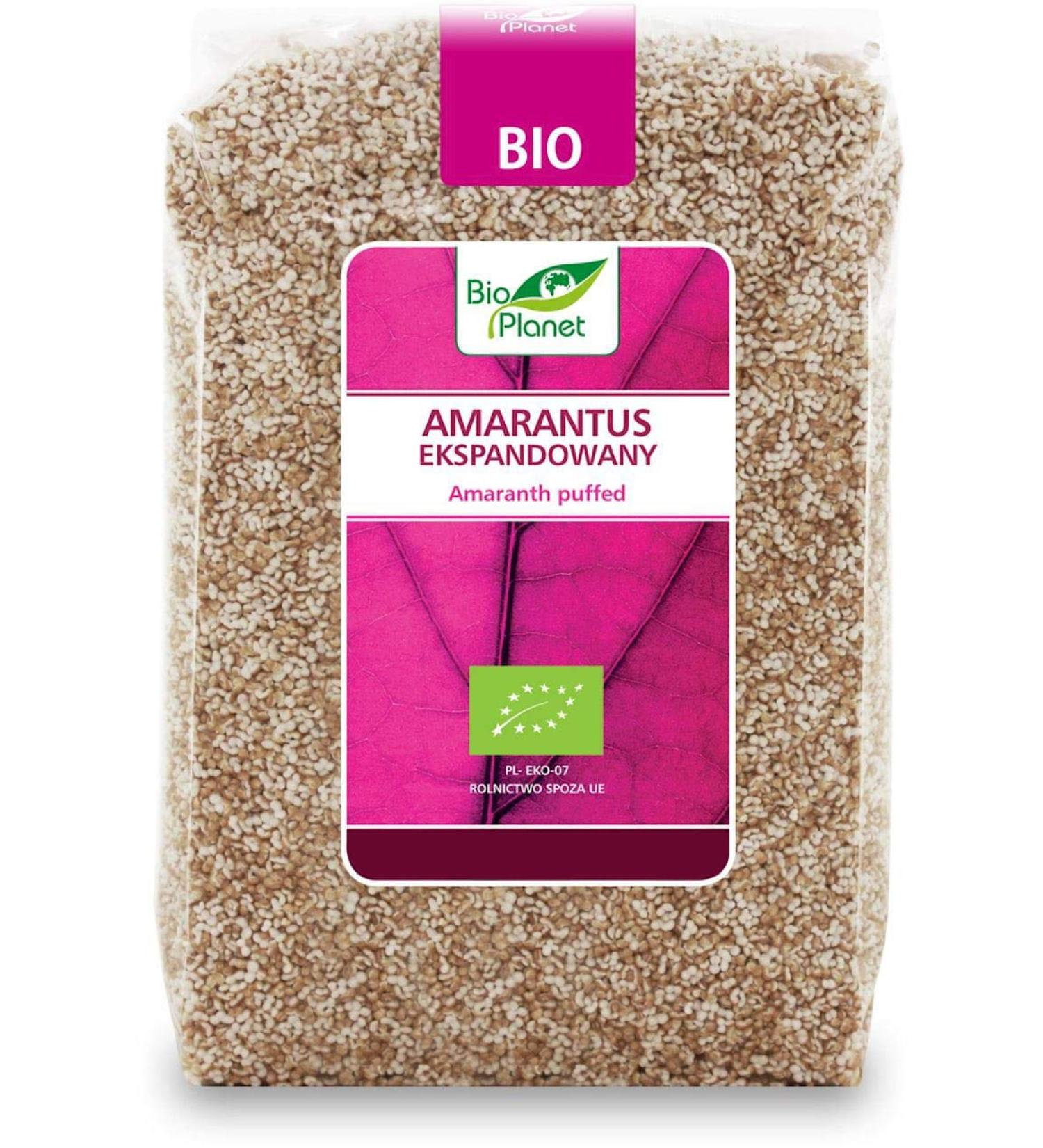 ORGANIC EXTENDED AMARANTH 150 g - BIO PLANET