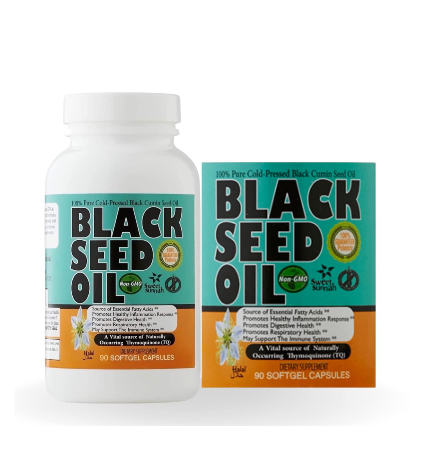 3% Ultimate Thymoquinone Turkish Black Seed Oil Capsules - 90 Days Supply | Immune Support, Joint Health, Hair Growth, Skin - Nigella Sativa Pills - Buy Online on GoSupps.com