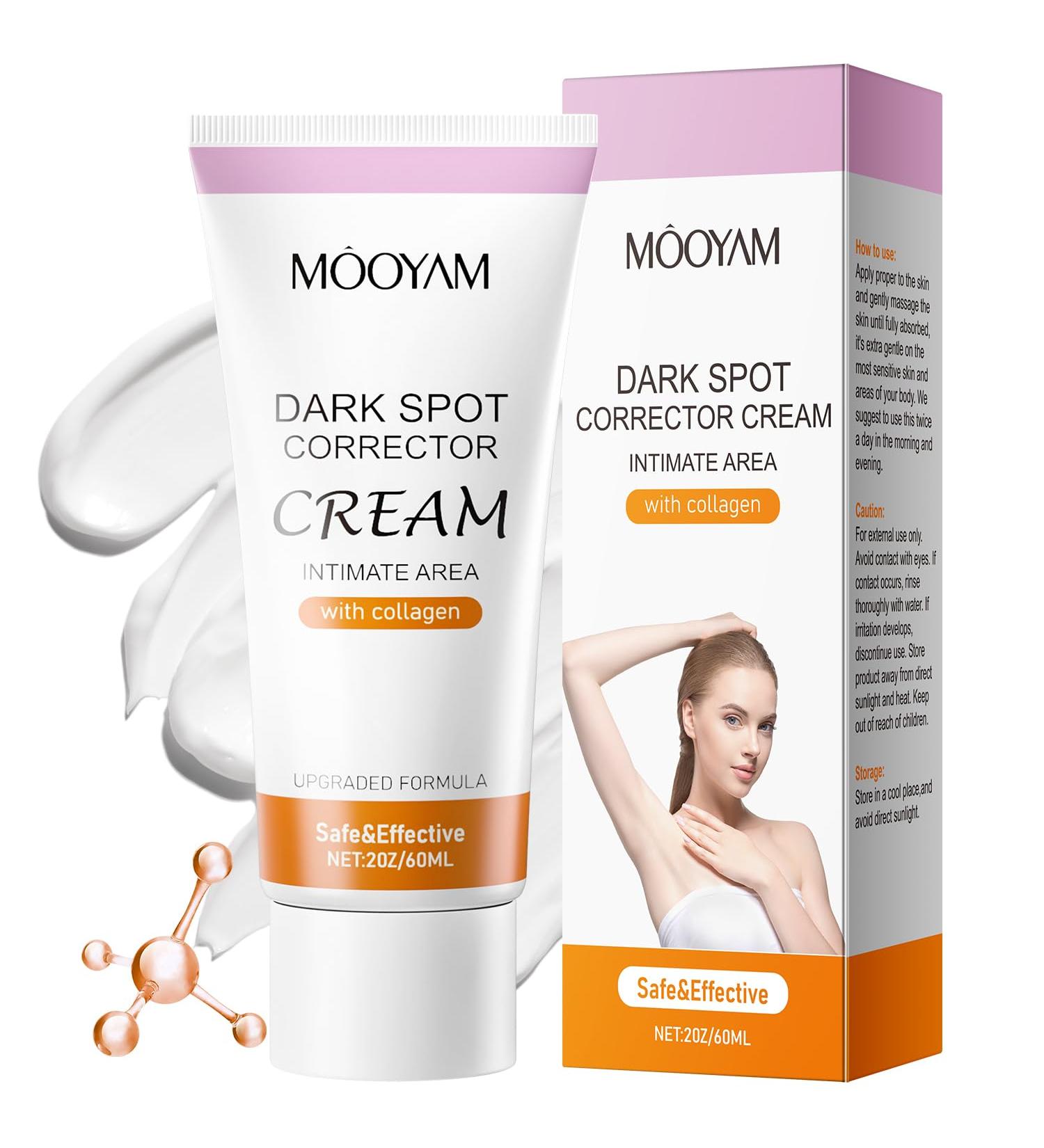 Dark Spot Corrector Cream for Face and Body Dark Spot Remover for Inner Thighs Underarm Neck Armpit Knees Elbows Private Areas Intimate Areas for Brightening Skin 60 g / 2 OZ - Buy Online on GoSupps.com
