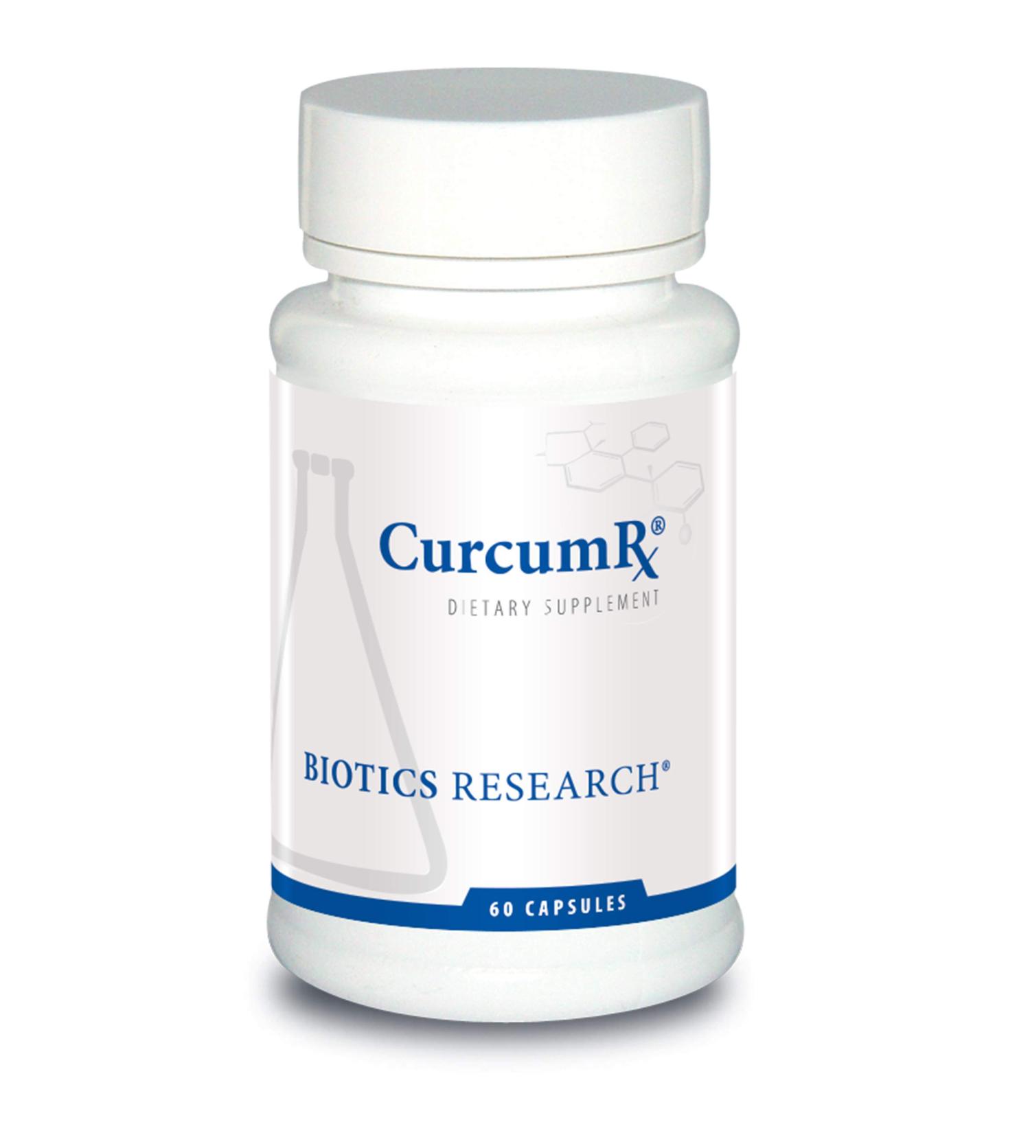 Biotics Research CurcumRx Natural Turmeric Complex - 60 Capsules | Antioxidant & Nutrient-Rich Formula - Buy Online on GoSupps.com