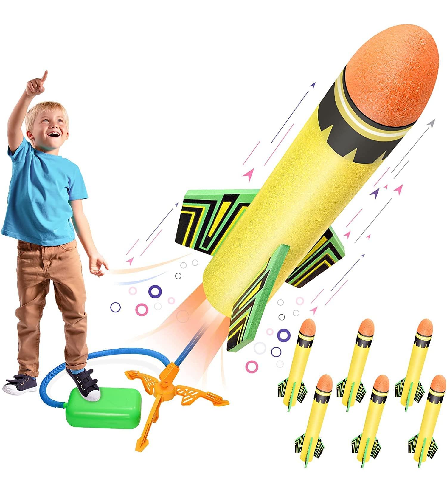 Dislocati 6 Pack Rocket Toys - Air Pressure Outdoor Fun | Perfect Kids Gifts | Shop Internationally - Buy Online on GoSupps.com