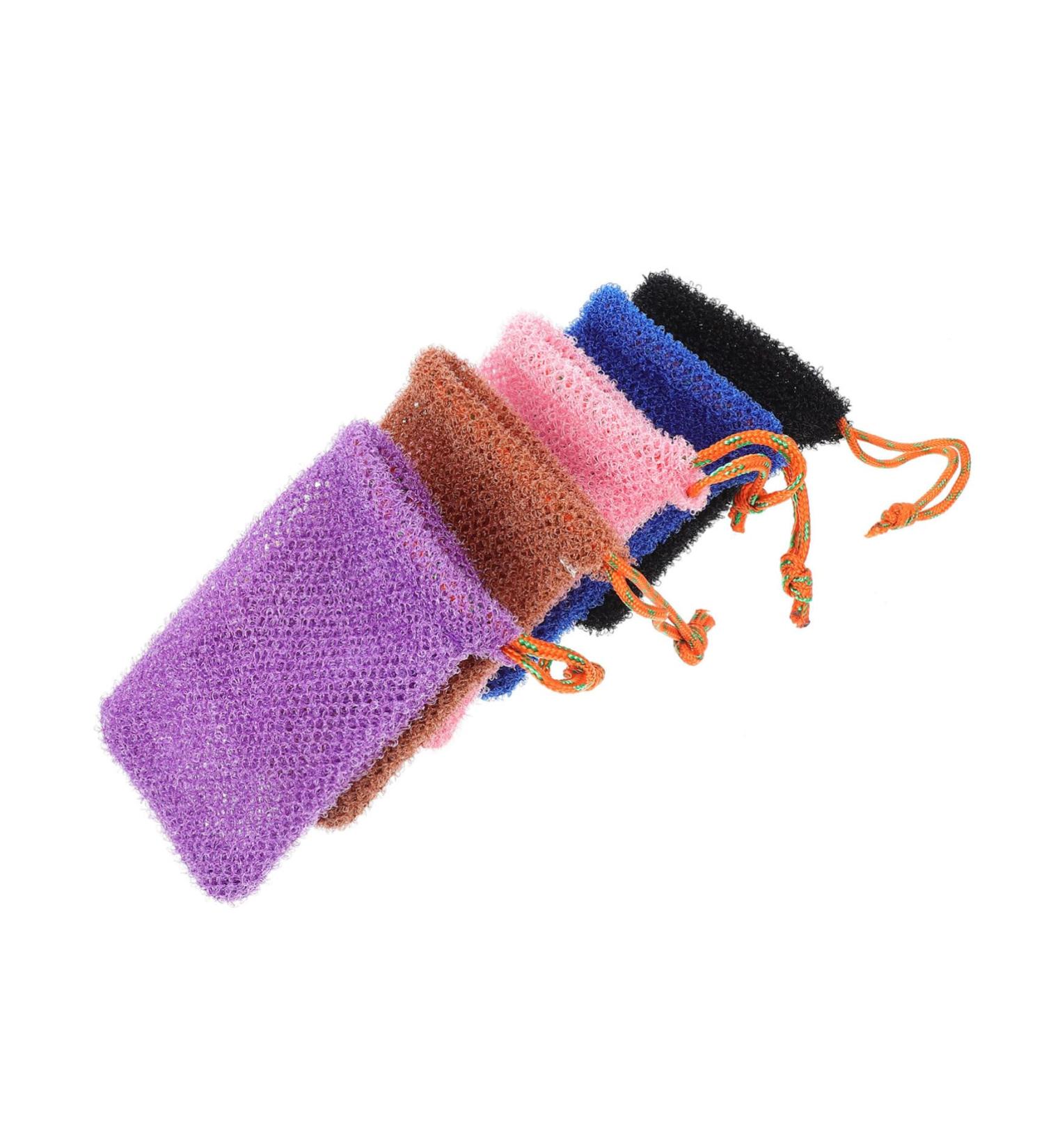 AUTSUPPL 5pcs Lathering Mesh Soap Bag Soap Pouch Mesh Soap Saver Bags Soap Mesh Holder Foam Mesh Bag Nylon - Buy Online on GoSupps.com