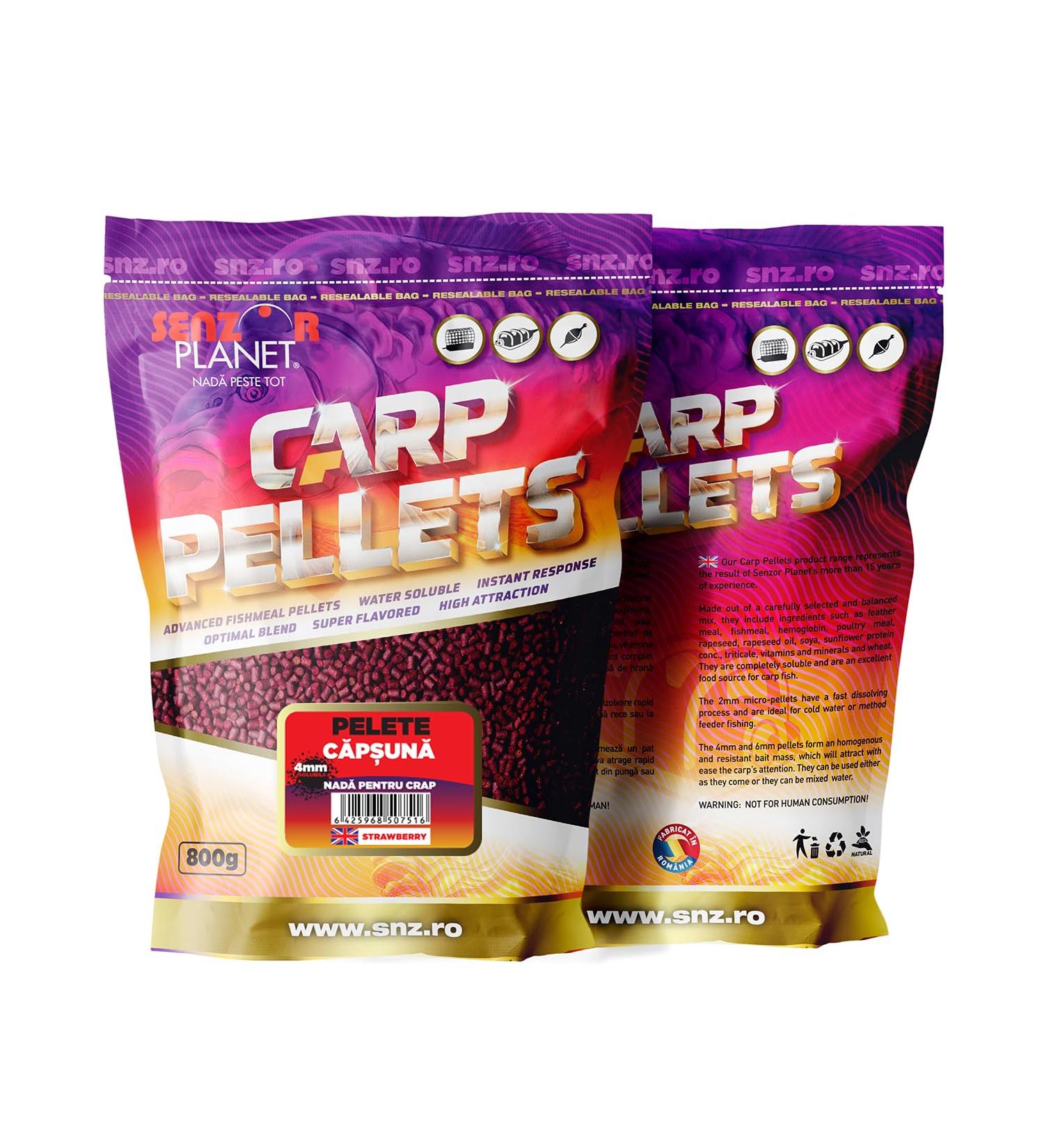  Senzor Planet Senzor Planet Soluble Strawberry Pellet - Diameter 4 mm - Pack of 800 g. - Buy Online on GoSupps.com