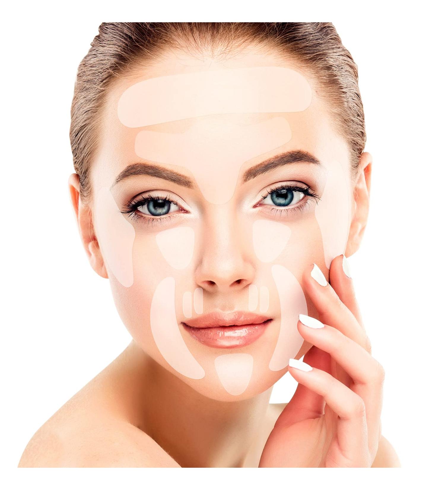 SuperSR Silicone Face & Forehead Wrinkle Patches - 256pcs Pack for Anti-Frowns, Smooth Eye & Mouth Wrinkles - Overnight Facial Patches for Fine Lines - Reduce Smile Lines - Buy Online on GoSupps.com