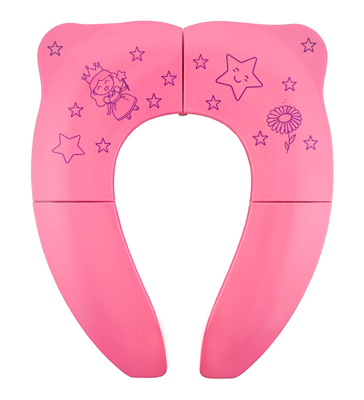 Cadily Princess Foldable Potty Training Seat for Toddlers - Portable Travel Potty Seat - Buy Online on GoSupps.com