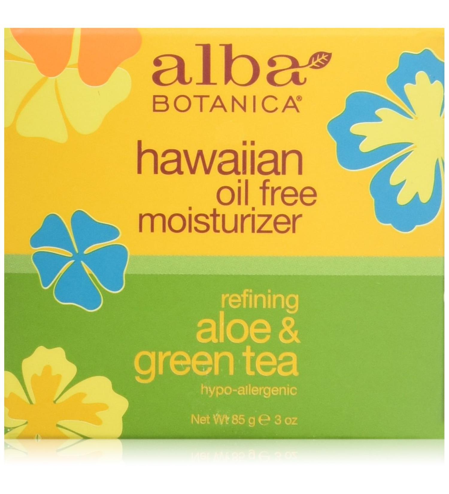 Alba Botanica Hawaiian Oil-Free Moisturizer 3 oz - Aloe & Green Tea | 1 Pack - Buy Online on GoSupps.com