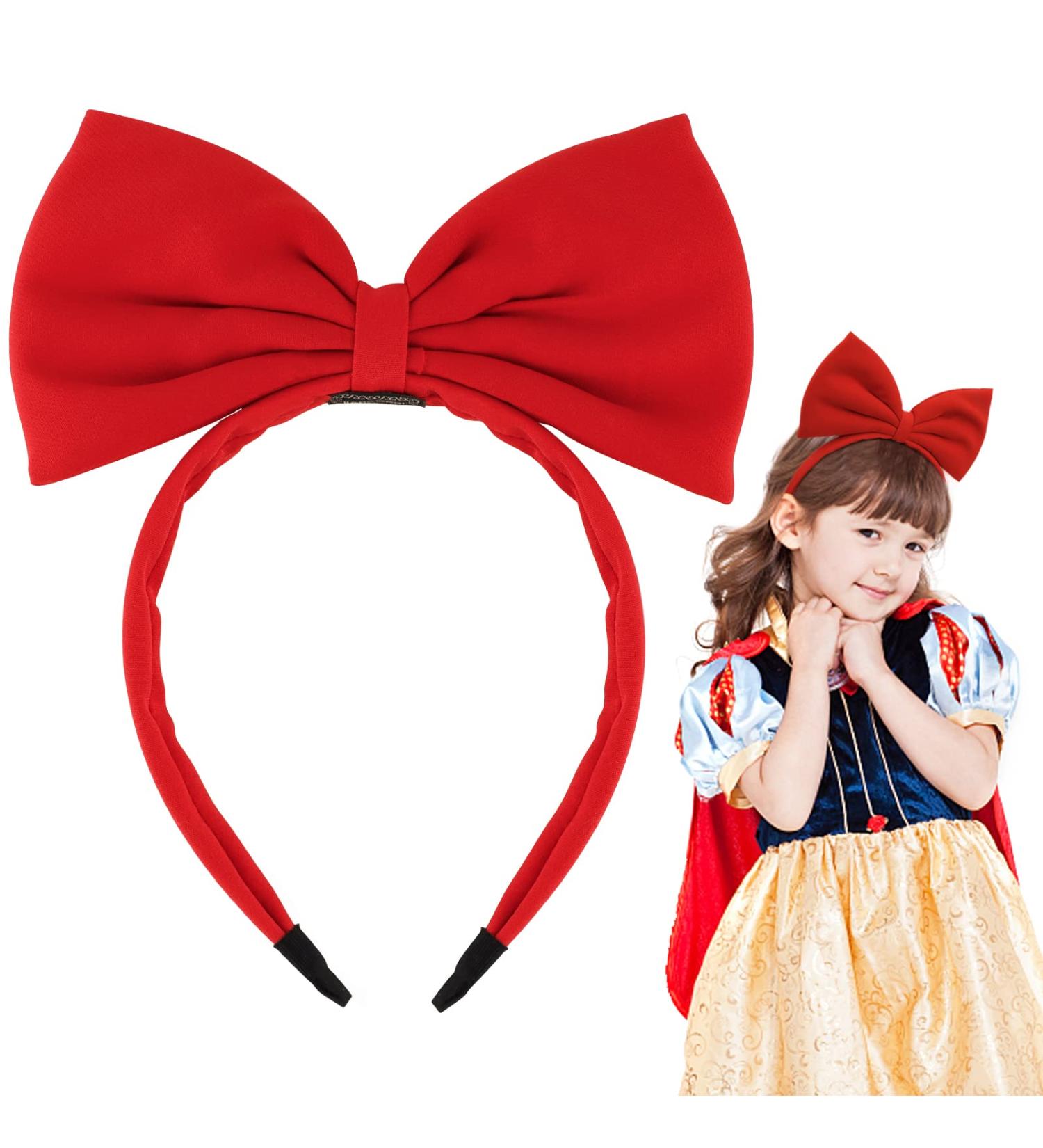 BAHABY Red Bow Headband for Women and Girls - Perfect for Costumes, Valentine's Day Gifts - Buy Online on GoSupps.com
