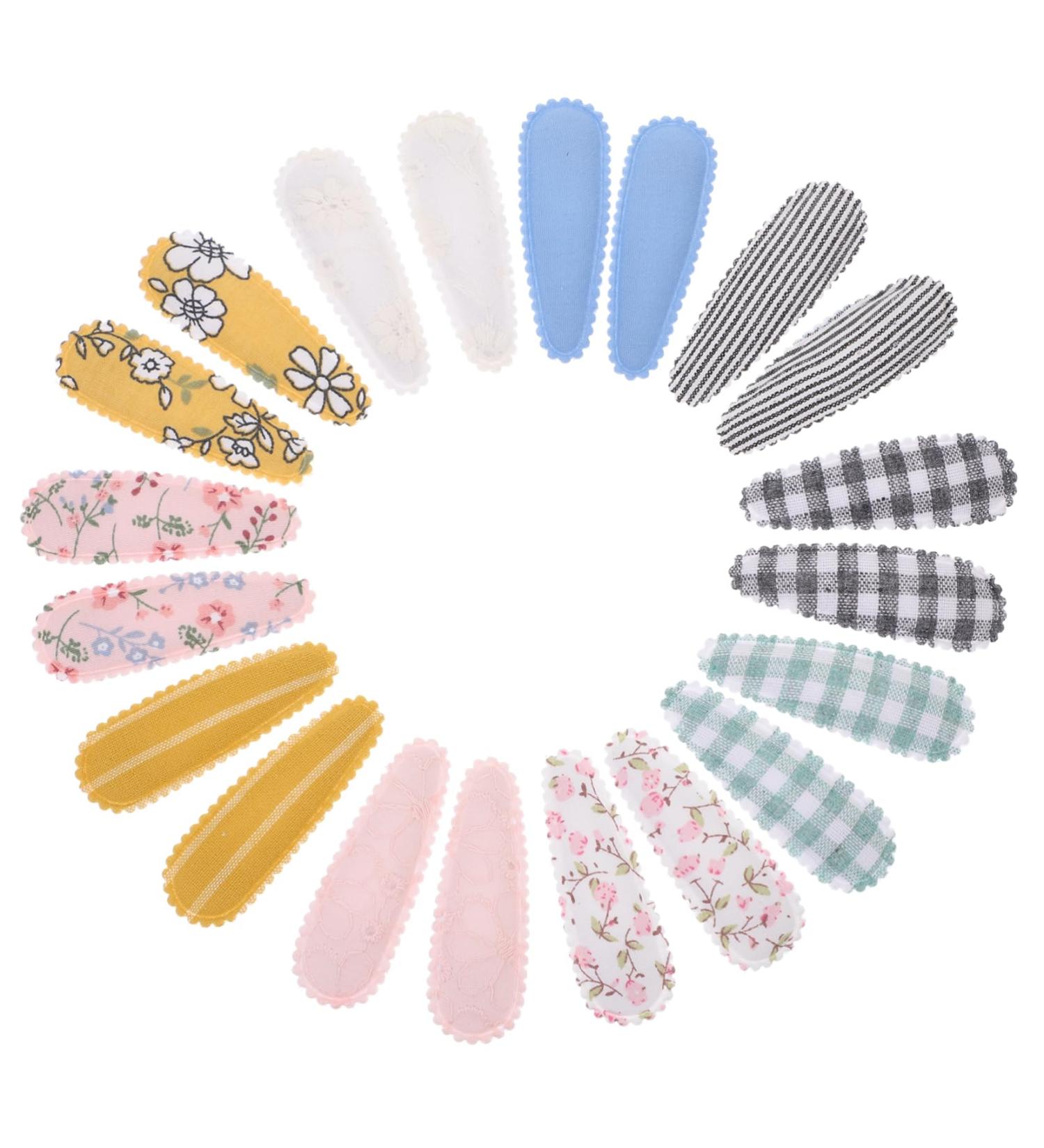 HAPINARY 10 Pairs Fabric Bang Side Clip Barrette Headdress Hair Clips for Bangs Hair Clips Hair Barrette Hair Clips Hair Clips for Hair Clips - Buy Online on GoSupps.com
