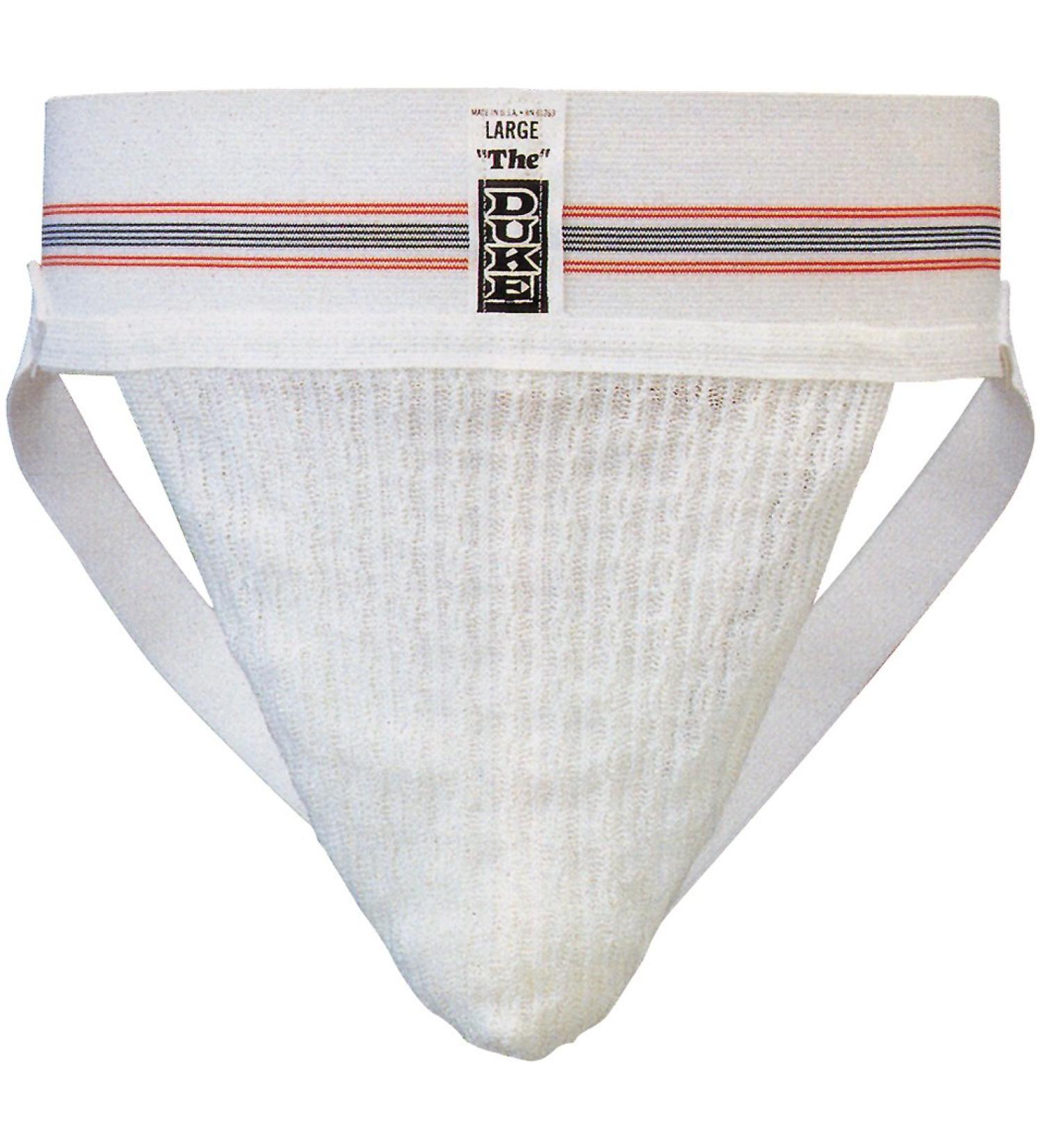 Duke Pro Athletic Supporter,White,Medium / 32-38