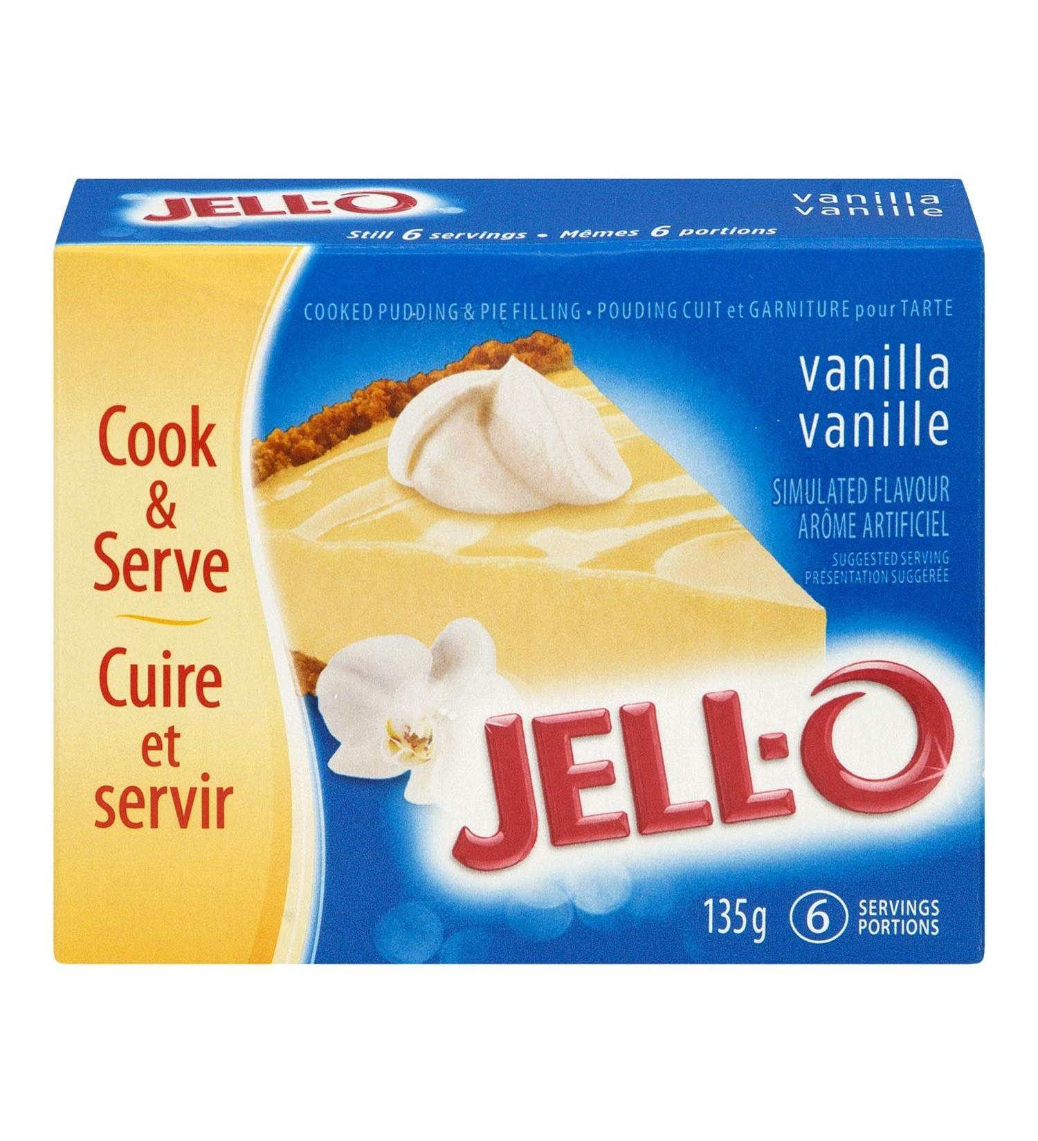 Jell-O Instant Pudding and Pie Filling Vanilla - Buy Online on GoSupps.com