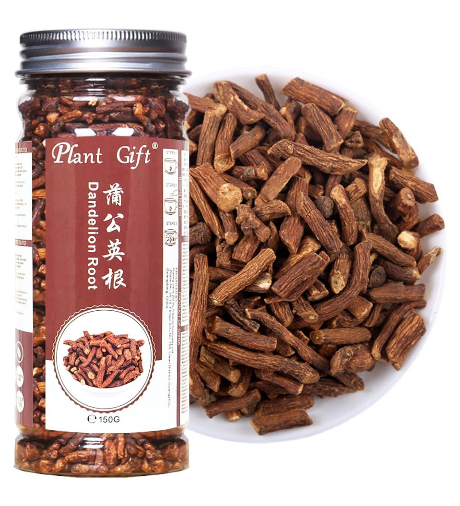 Organic Roasted Dandelion Root Tea - 130g Vegan Non-GMO Gluten-Free | Support Liver Health - Buy Online on GoSupps.com