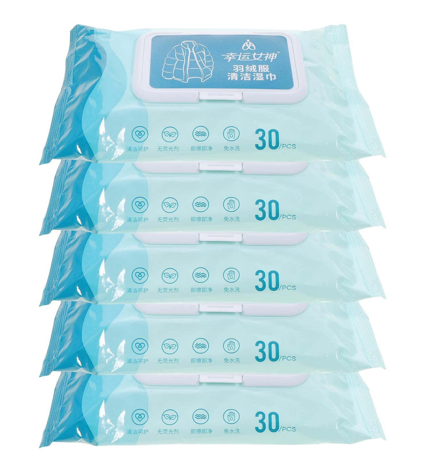Angoily Stain Remover for Clothes: Instant Stain Remover Wipes Cleaning Wipes Clothes Dry Cleaner Wipes Wet Tissue for down Jacket Leather Cleaning Furniture Shoes 30pcs - Buy Online on GoSupps.com