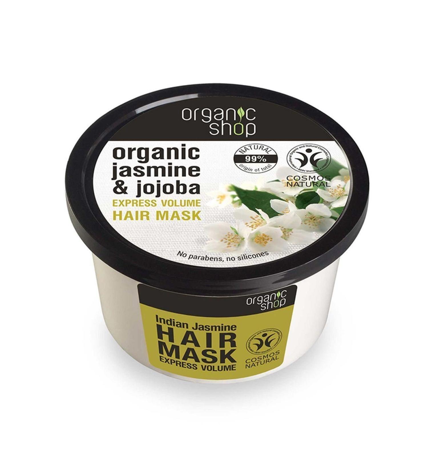 Organic Shop Recharging Hair Mask for Normal Hair Banana & Jasmine 250ml