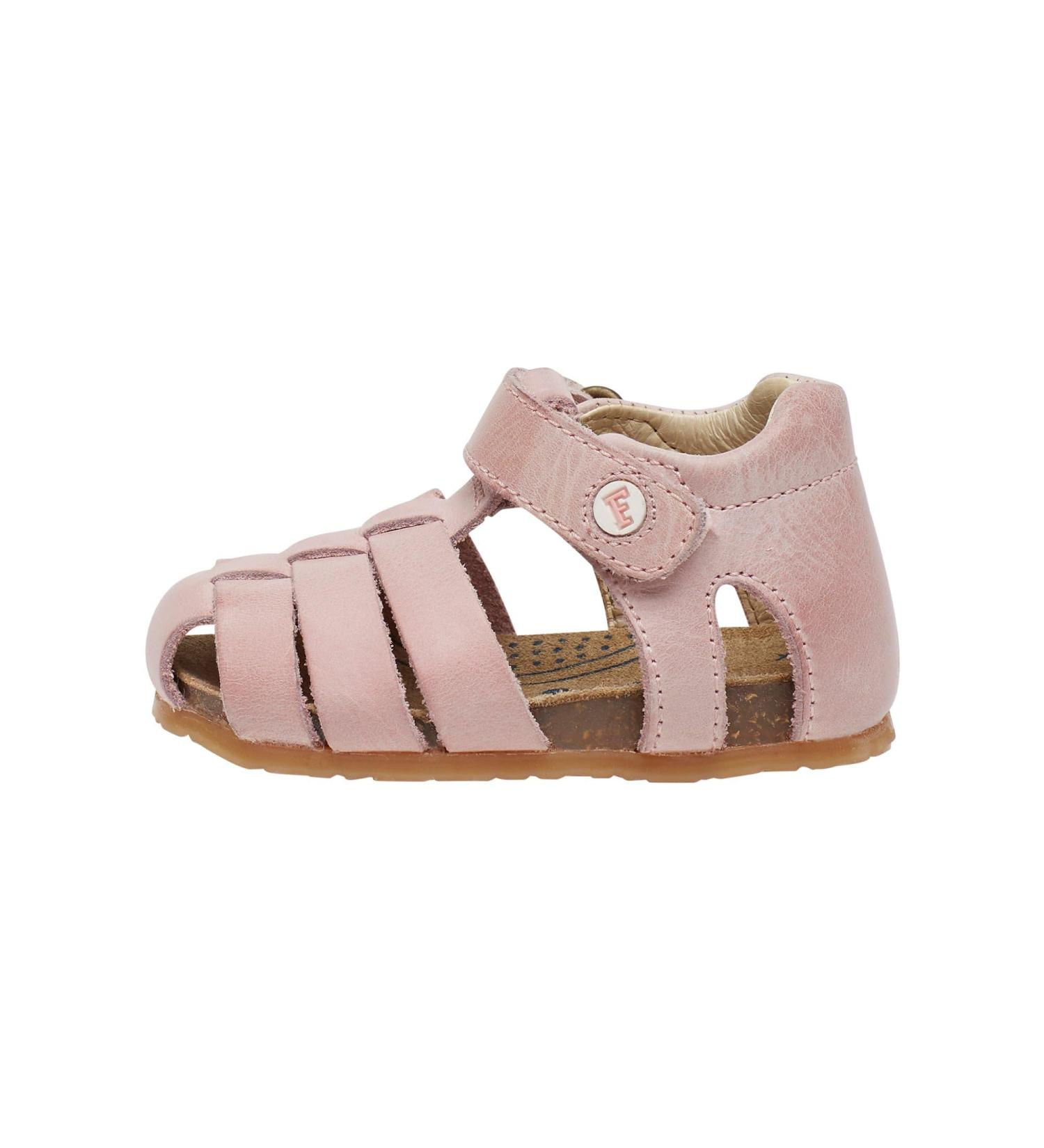 Falcotto Alby Closed Toe Leather Sandals - Pink (UK 4) | Stylish Fisherman Sandals - Buy Online on GoSupps.com