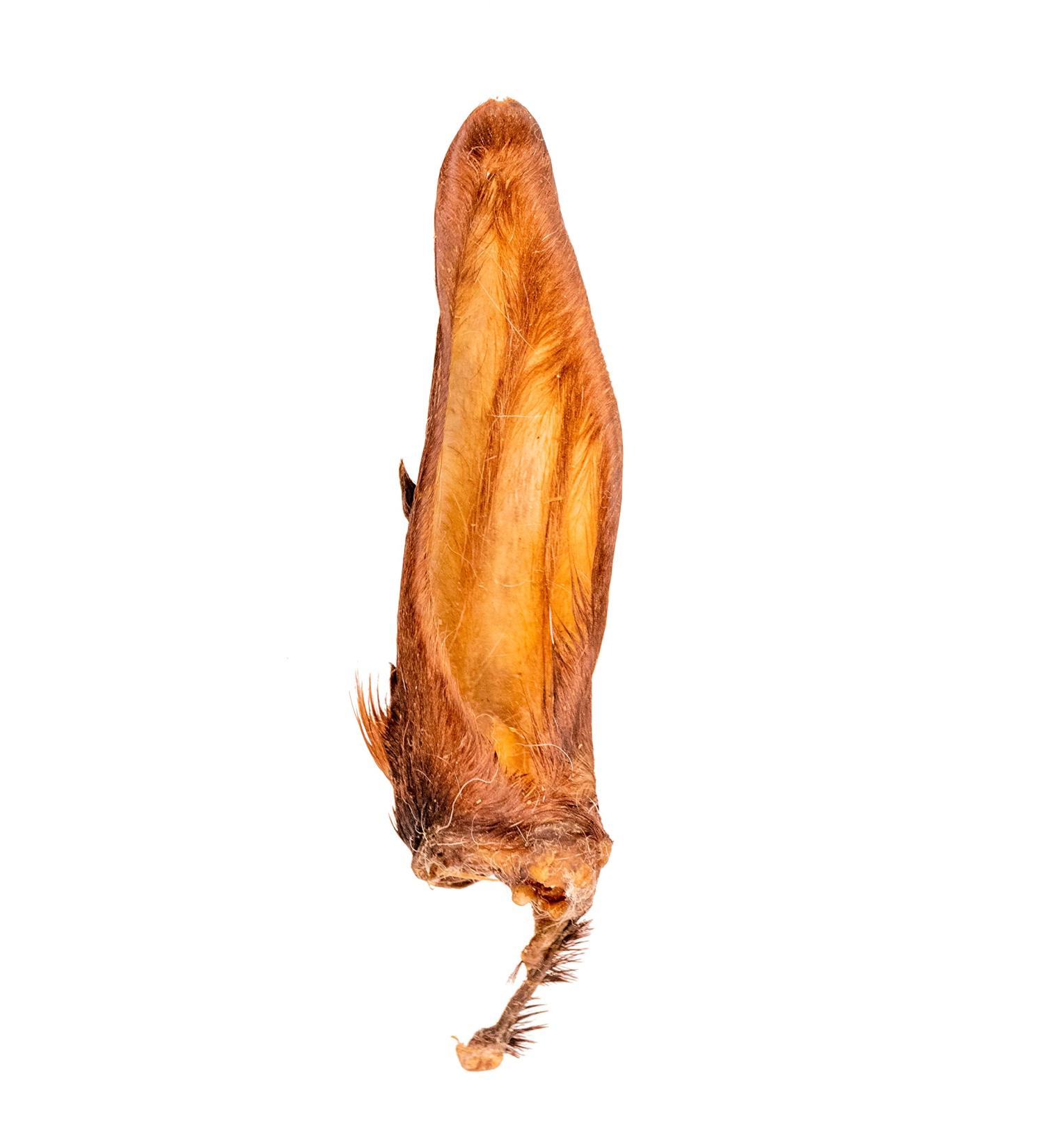 Premium Doodle's Deli Air Dried Goat Ears With Hair - 1kg | Natural Dog Chew Treats - Buy Online on GoSupps.com