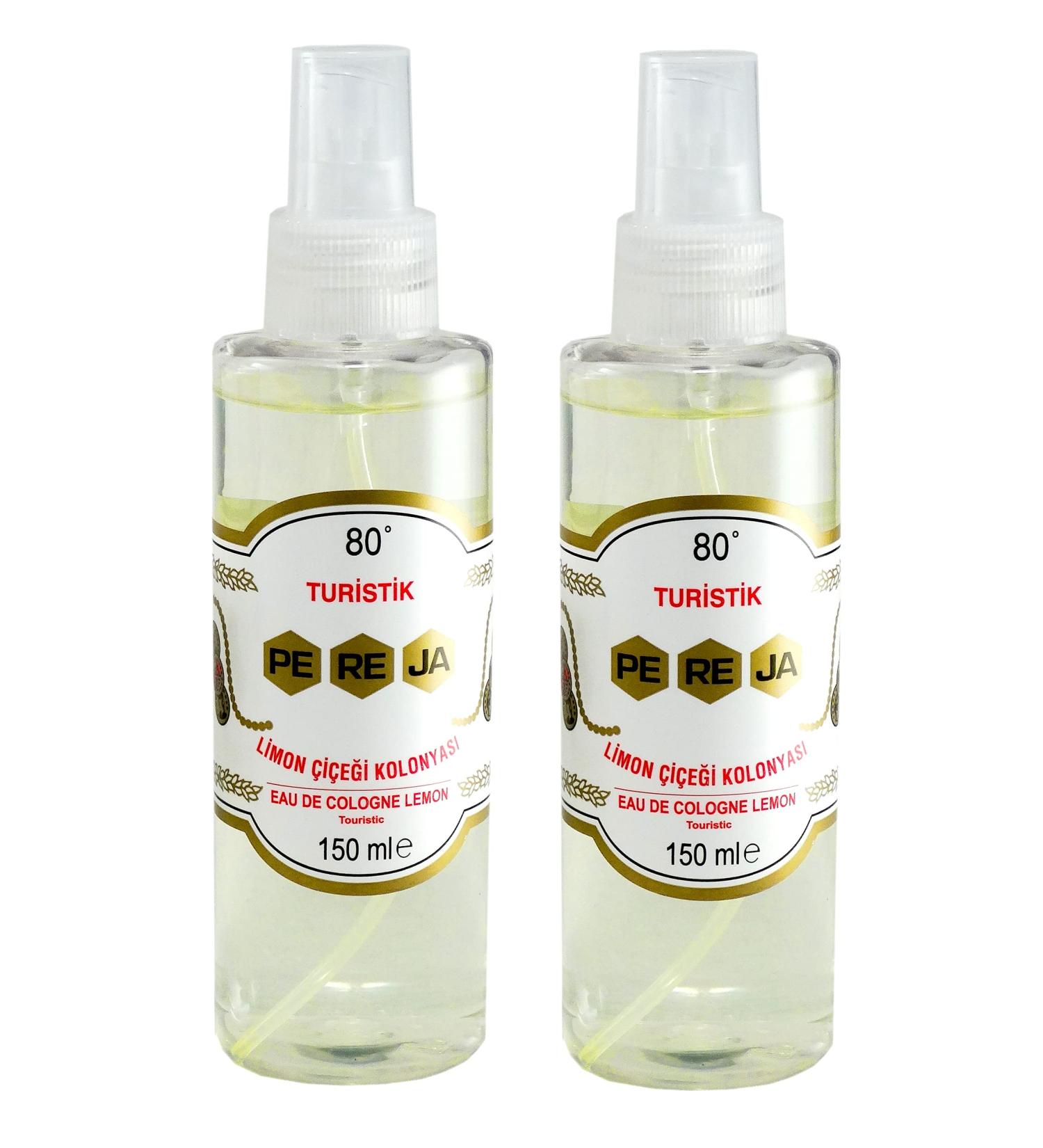 Lemon Cologne Spray limon kolanya Cape Moda Packed 150ml Spray Two Pack 300ml or 10.1 ounces Two Bottles for convenience PeReJa 80 Percent alcohol Limon Kolanya 10.1 Ounce Lemon 5.07 Fl Oz (Pack of 2) - Buy Online on GoSupps.com