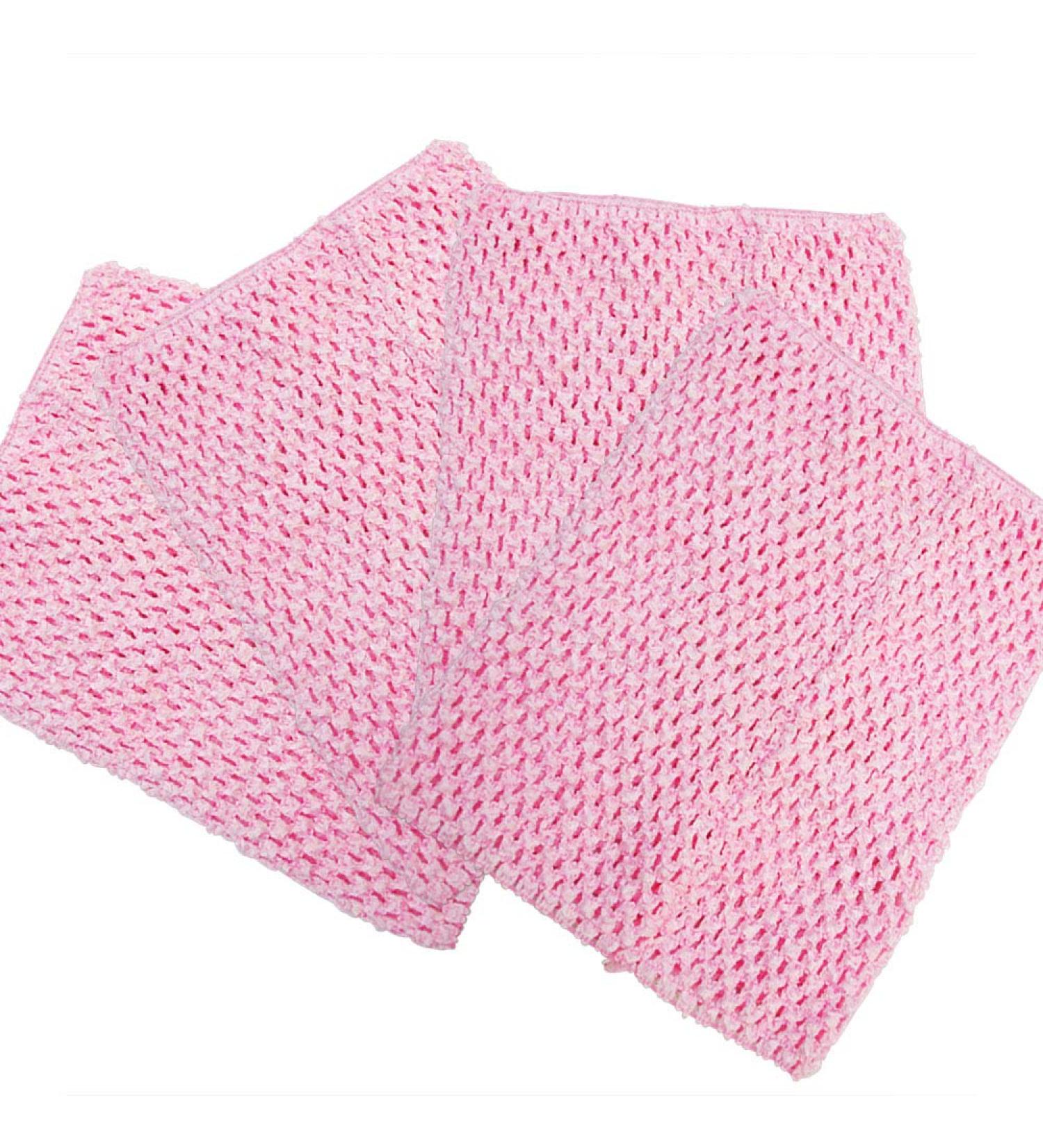 Time to Sparkle 4pc Crochet Tube Top & Tutu Infant Dress Set - Baby Pink | 18x22cm - Buy Online on GoSupps.com