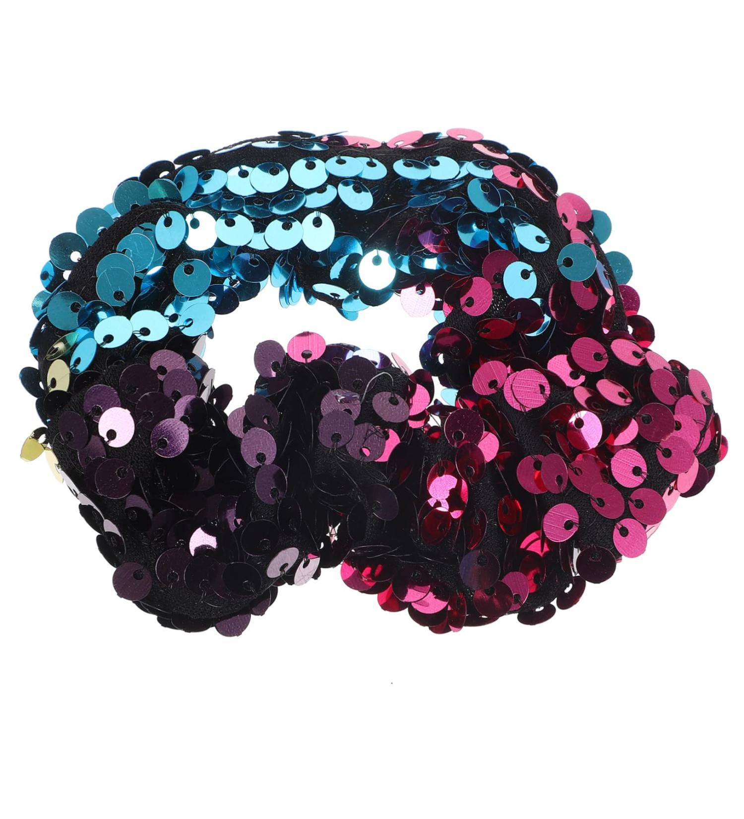 PRETYZOOM Hair Accessories for Kids Sequins Hair Rope Ponytail Hair Scrunchies for Womens Hair Mermaid Scrunchies Mens Hairband Mermaid Hair Tie Mens Ties Christmas Bracket Child Multi-colored - Buy Online on GoSupps.com