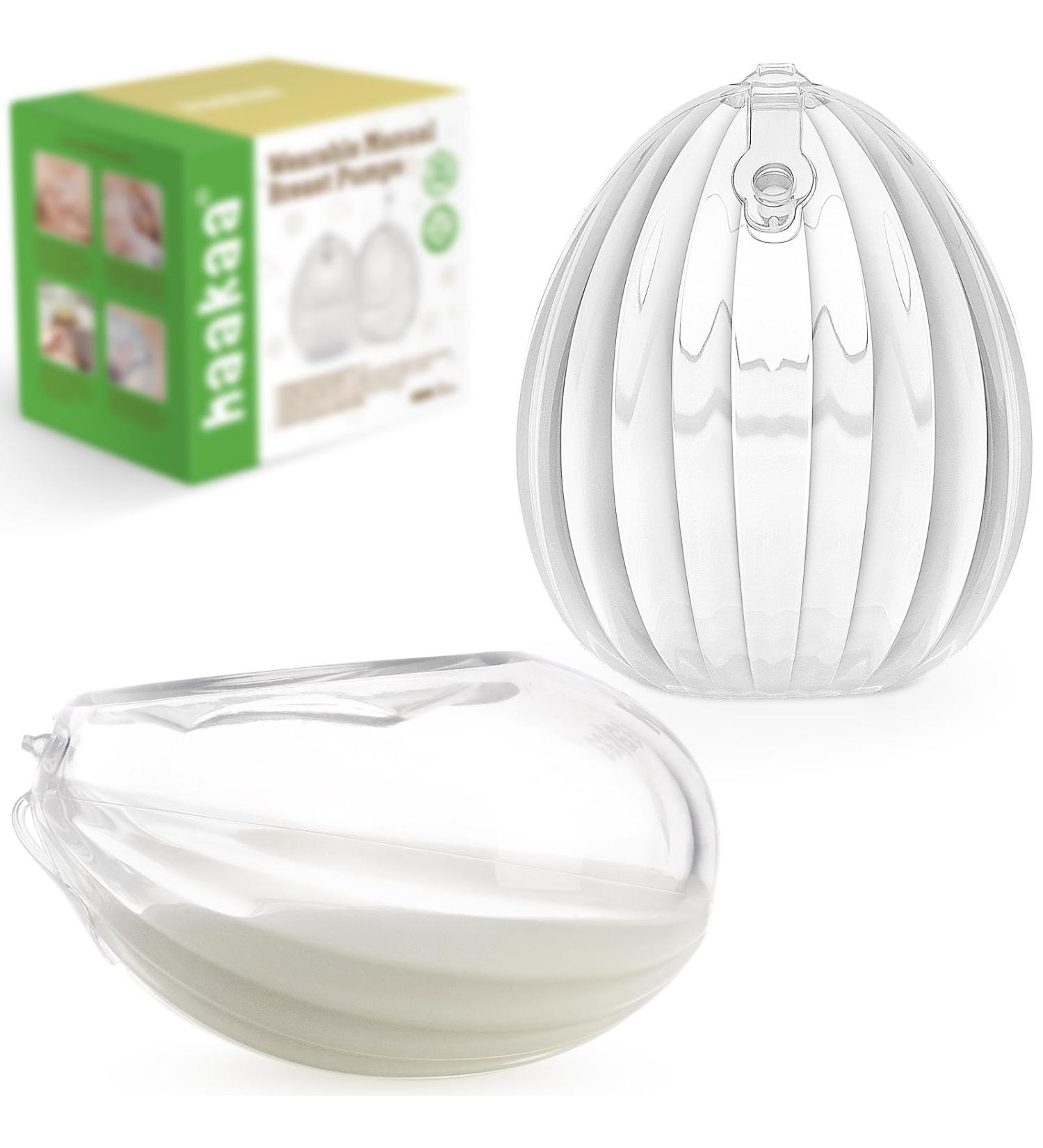 haakaa Wearable breastmilk collector(75ml 2pcs) - Buy Online on GoSupps.com