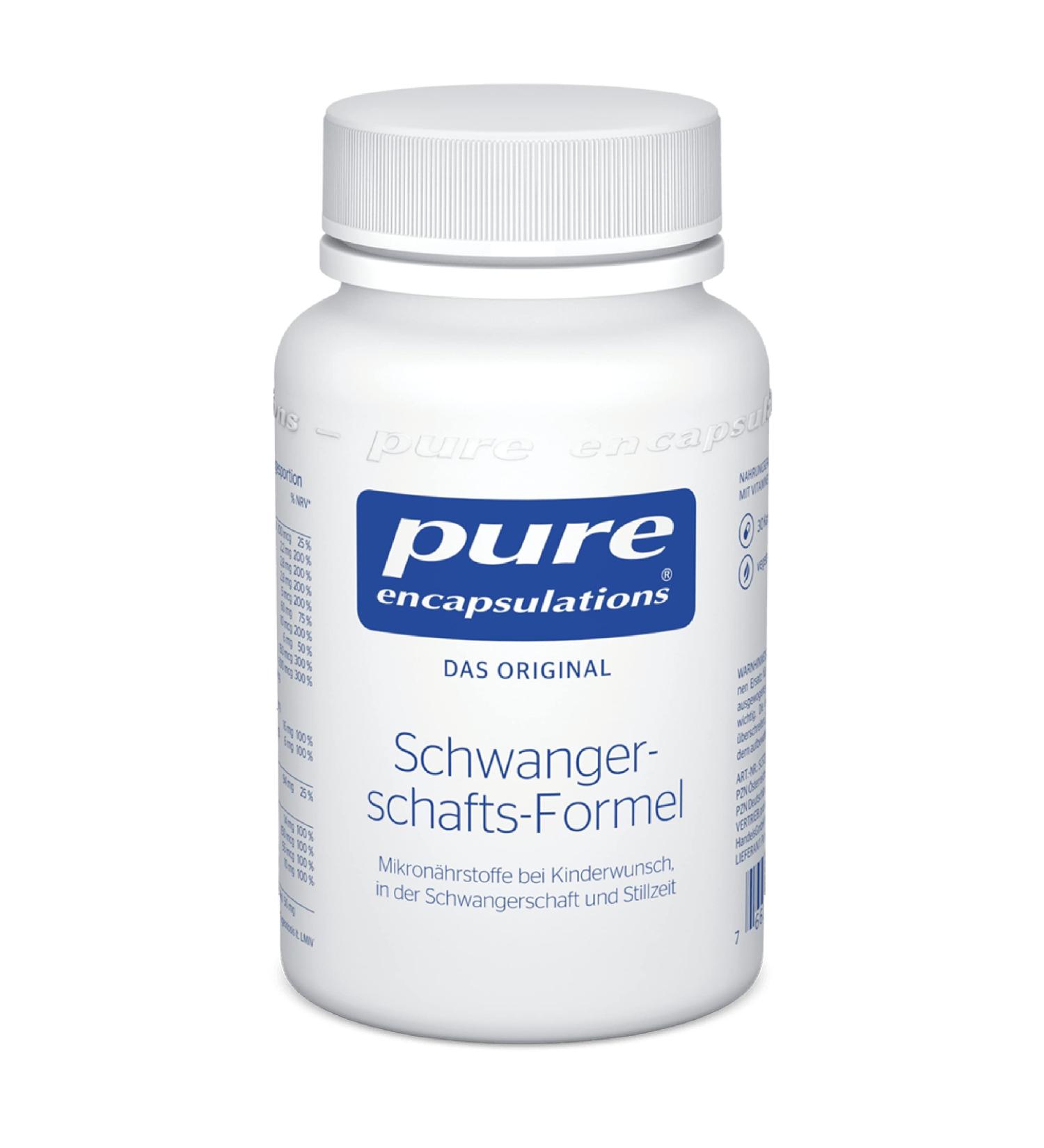 Pure Encapsulations Pregnancy Formula - Essential Multivitamin for Fertility Pregnancy & Breastfeeding - 30 Capsules - Buy Online on GoSupps.com