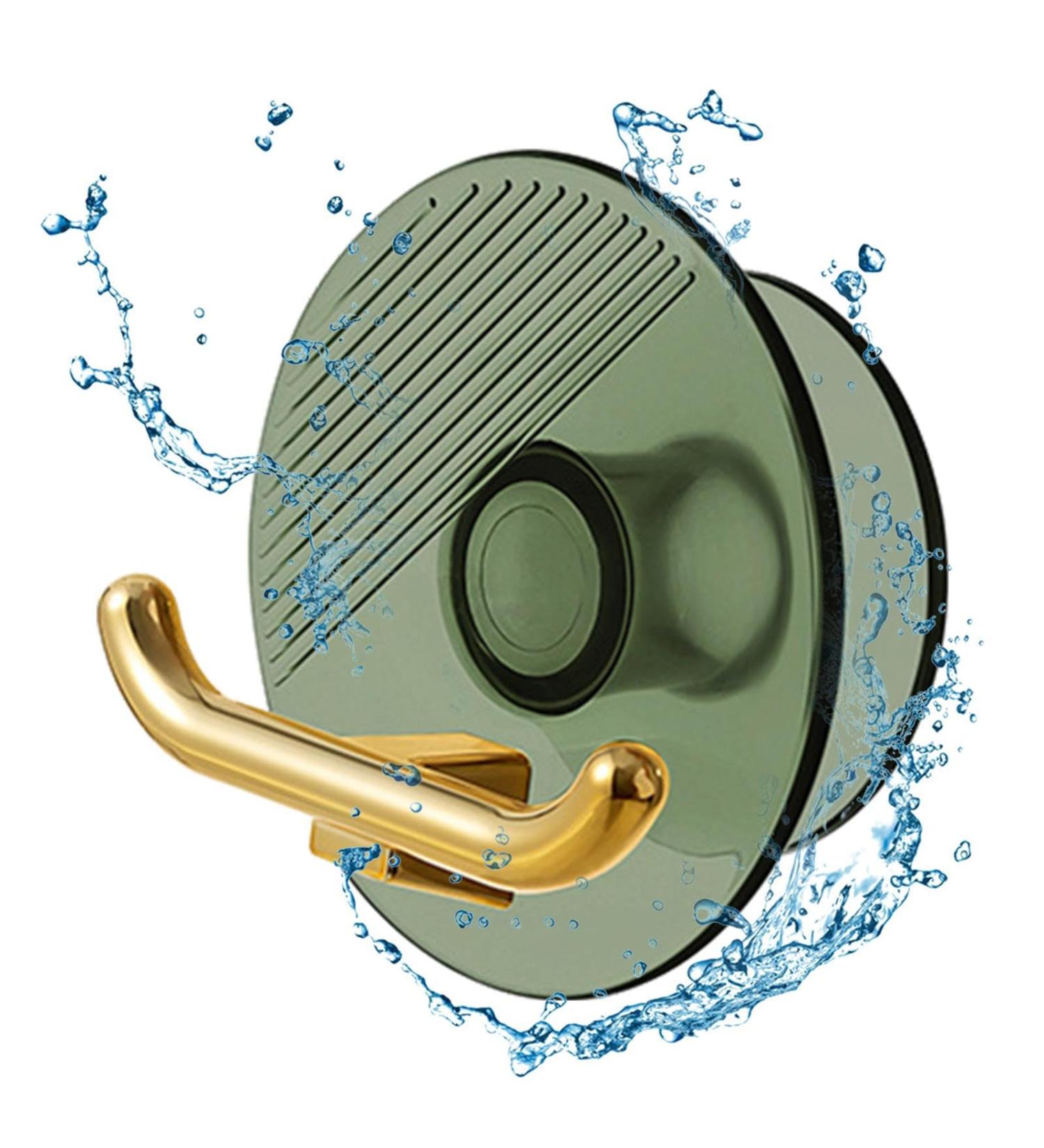 YouPo Plug-In Cable Holder & Organizer - Self-Adhesive Toothbrush Razor Key & Towel Hooks in Translucent Green | International Shipping Available - Buy Online on GoSupps.com