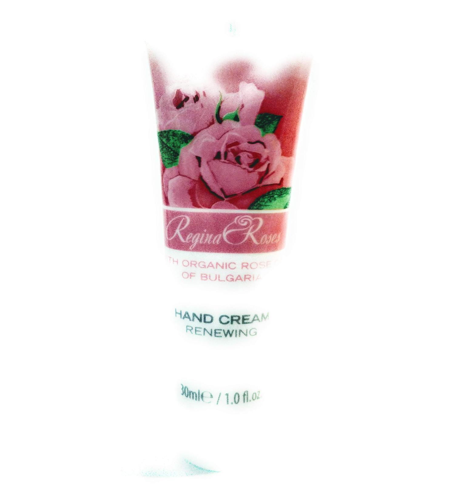 regina roses hand cream with organic rose oil